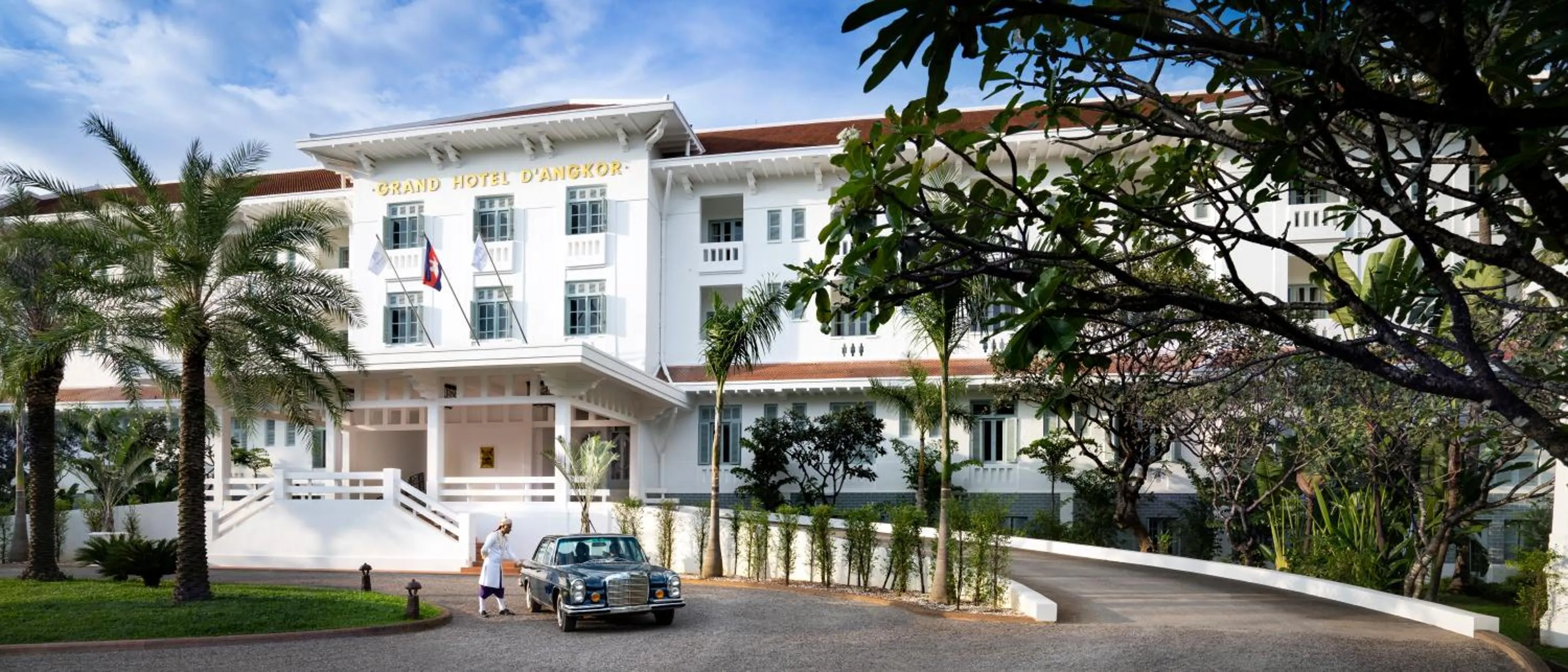 Property building in Raffles Grand Hotel d'Angkor
