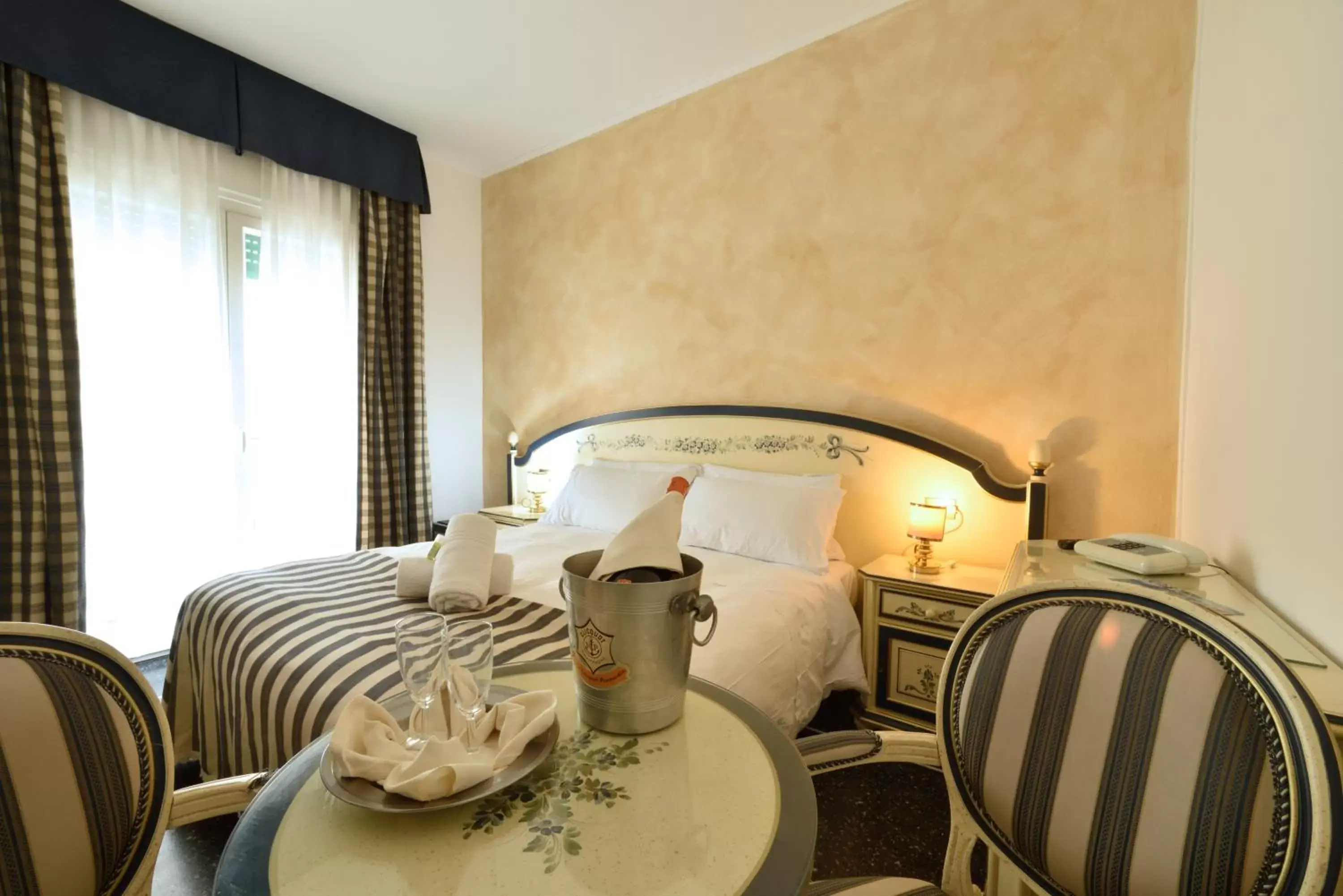 Photo of the whole room, Bed in Hotel Morchio Mhotelsgroup