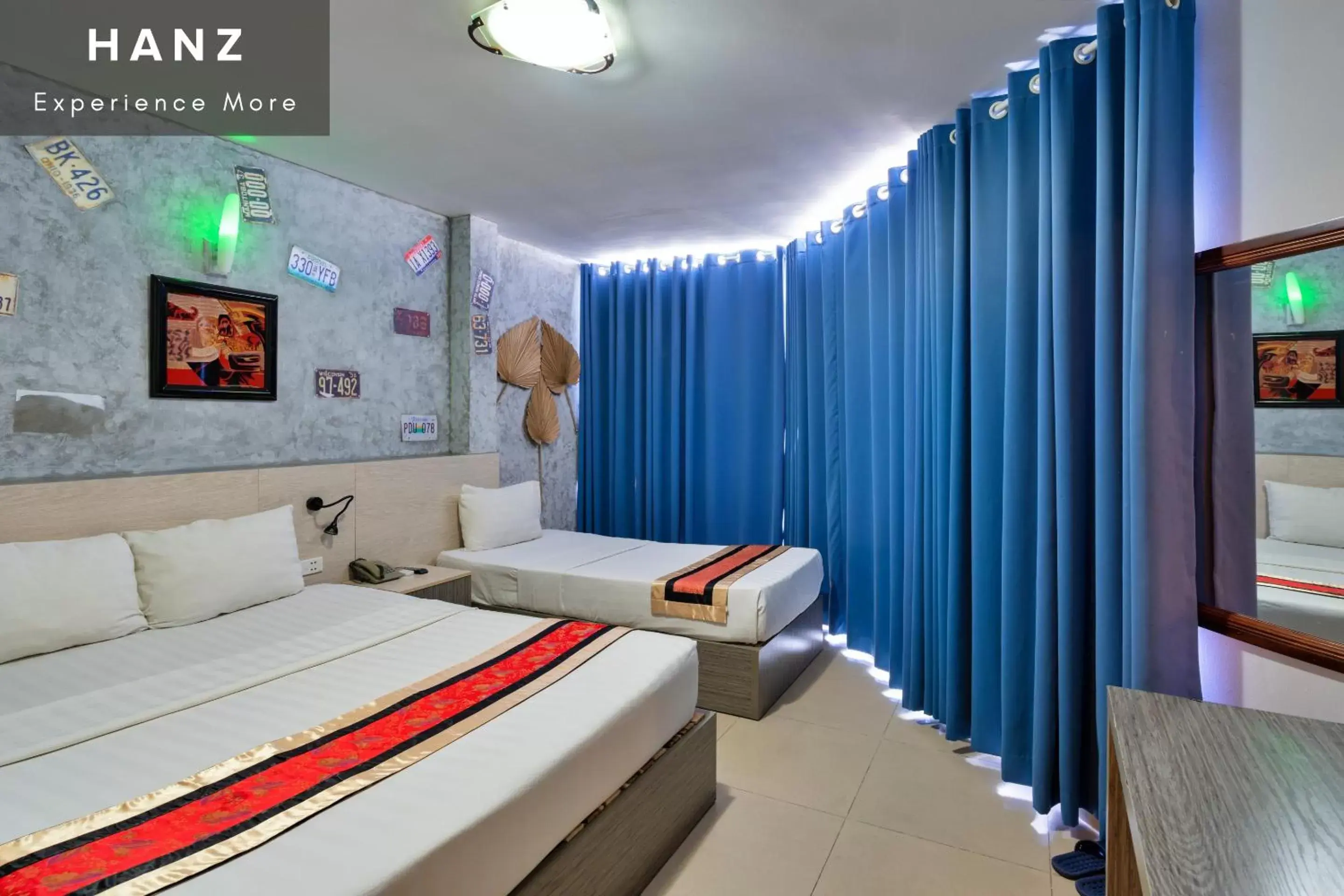 Bed in Meraki Hotel