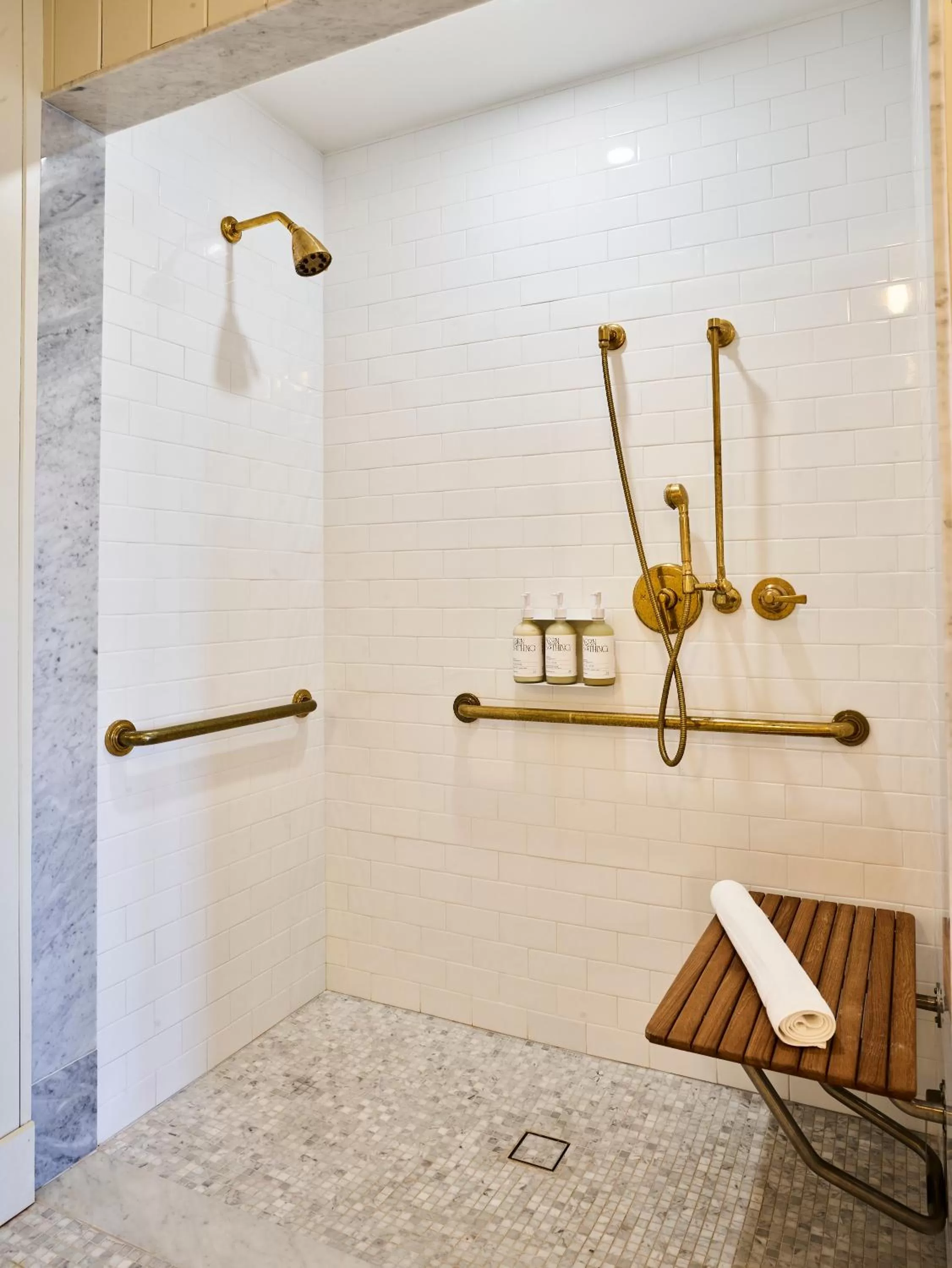 Shower in The Lake House on Canandaigua