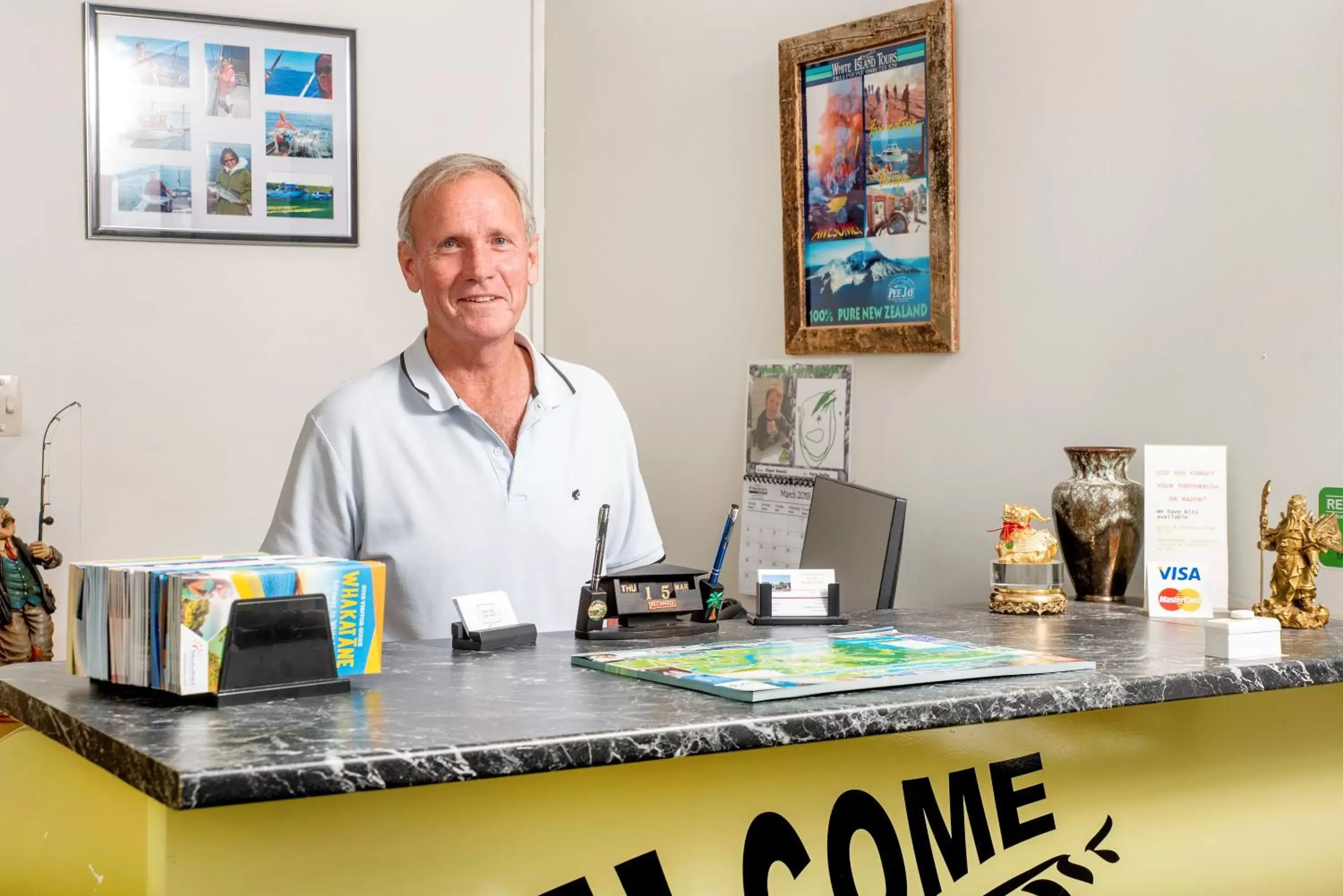 Staff, Lobby/Reception in Tourist Court Motel