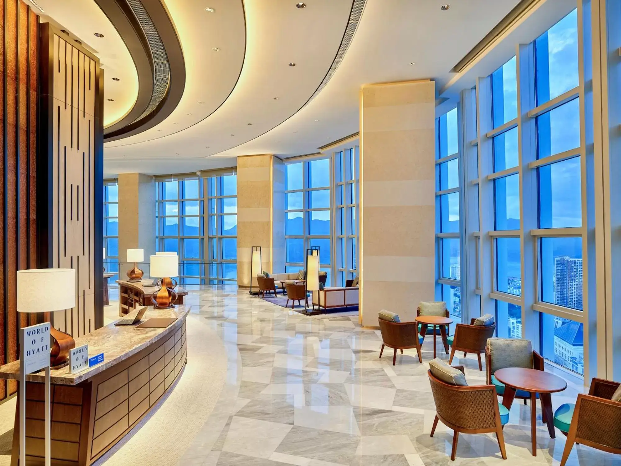 Lobby or reception, Restaurant/Places to Eat in Hyatt Regency Shenzhen Yantian