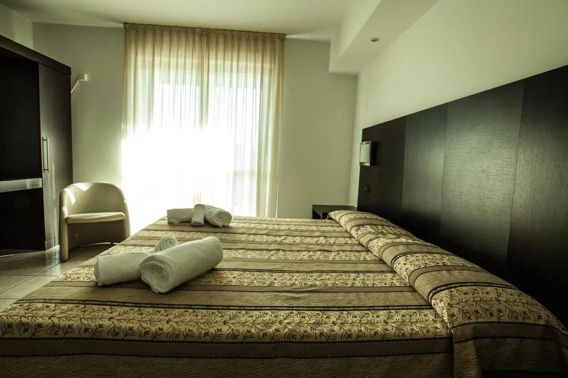 Bedroom, Bed in Hotel Davide