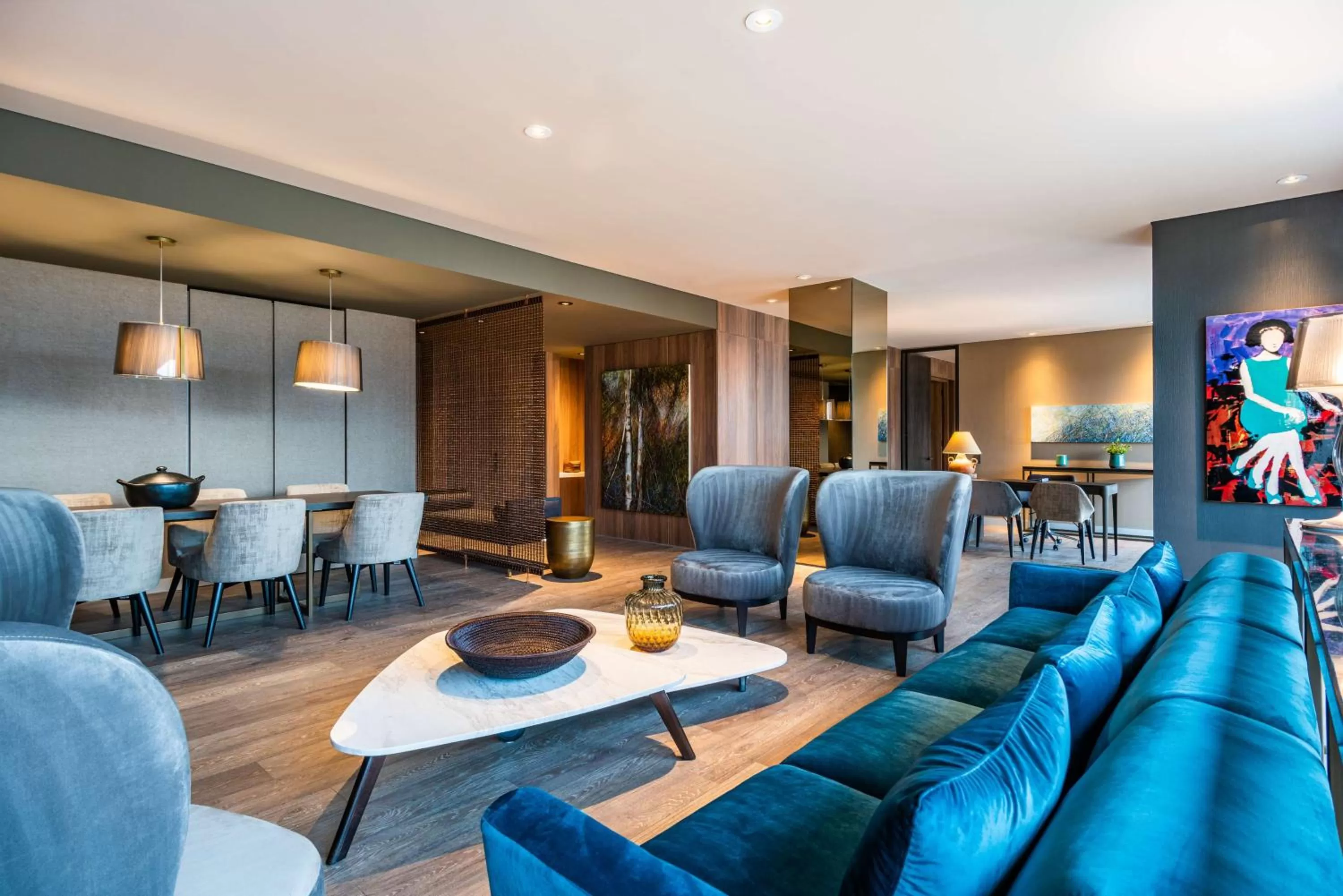 Living room in Hilton Bogota Corferias