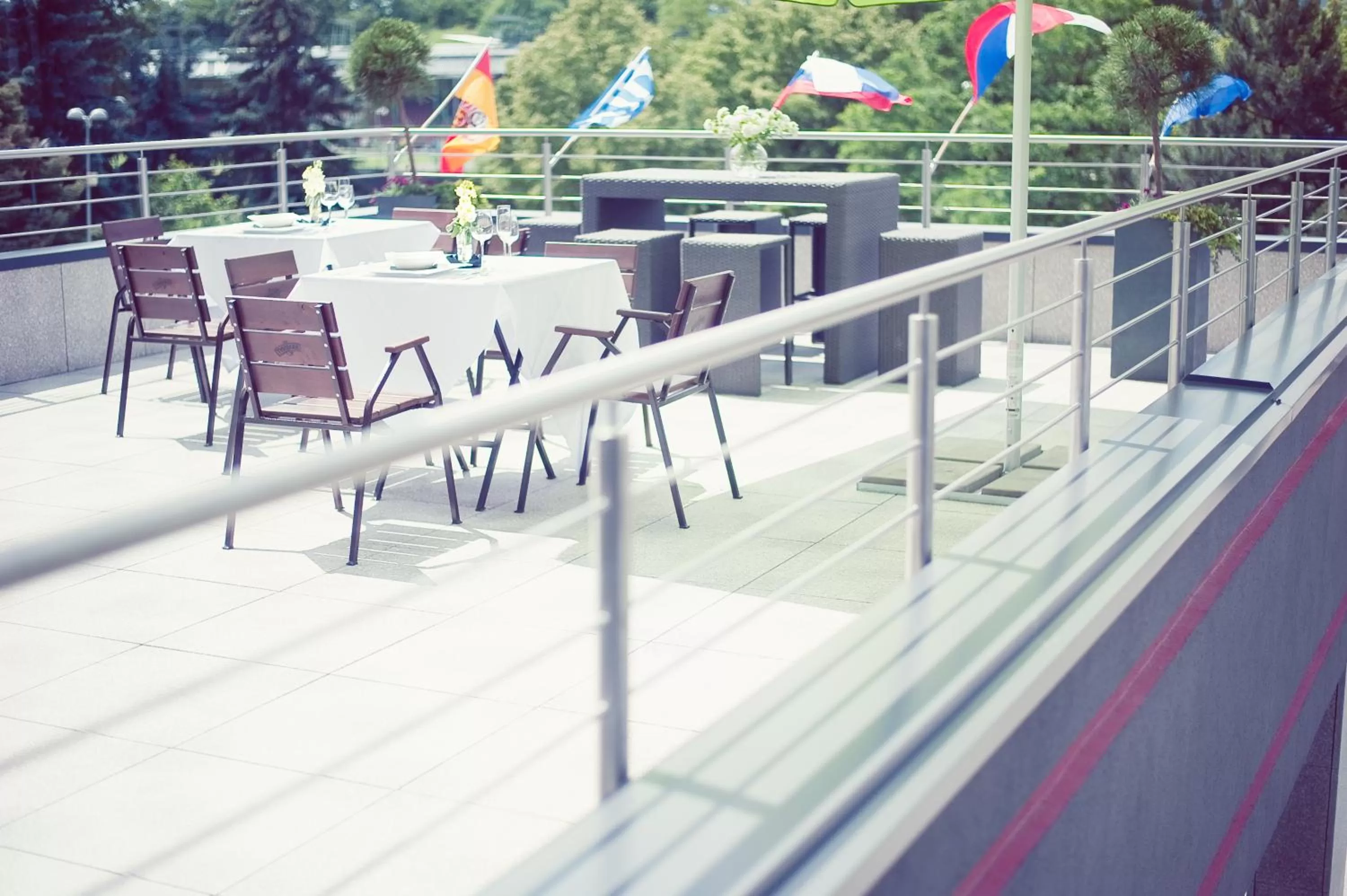 Balcony/Terrace in Hotel Śląsk