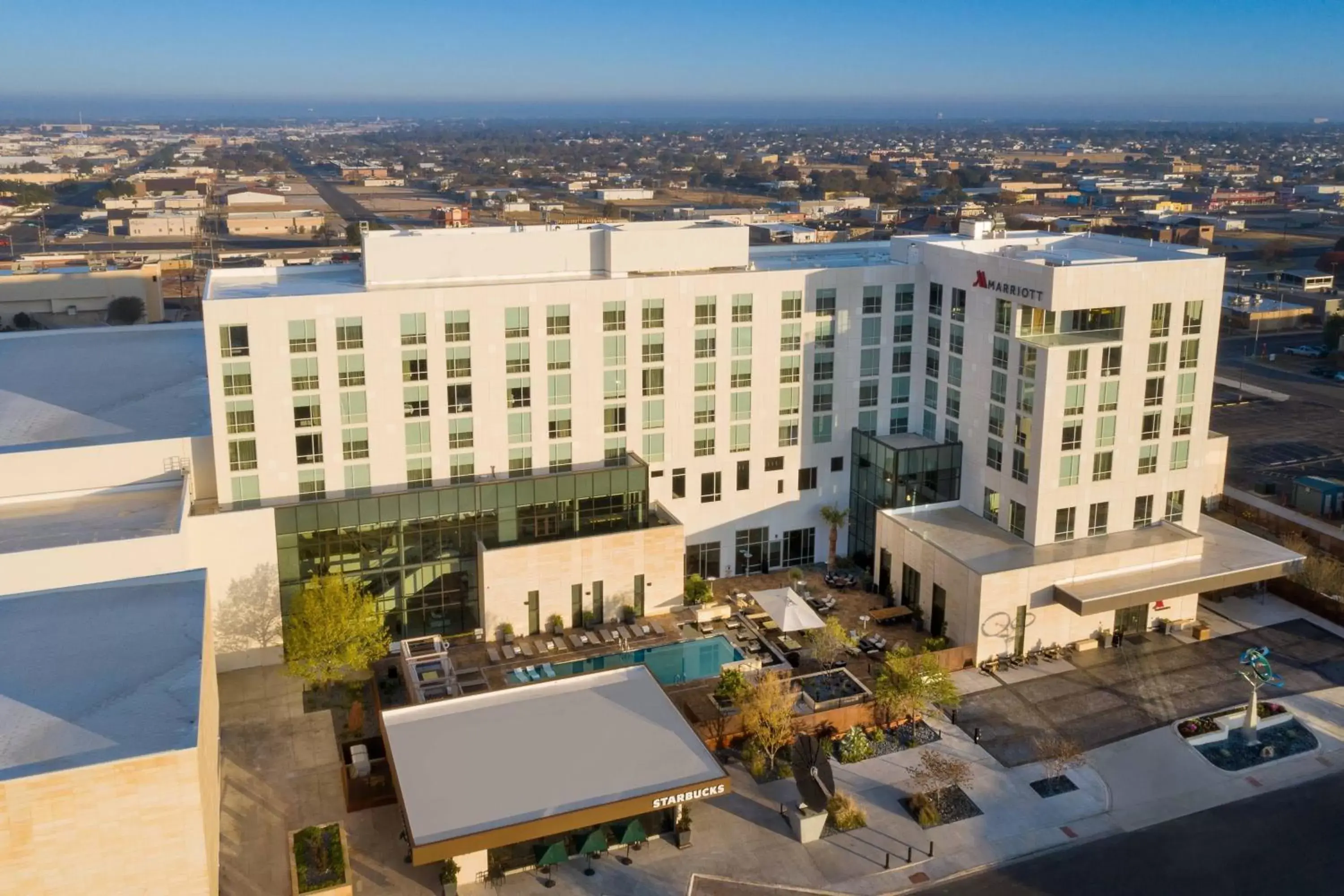 Property building, Bird's-eye View in Odessa Marriott Hotel & Conference Center