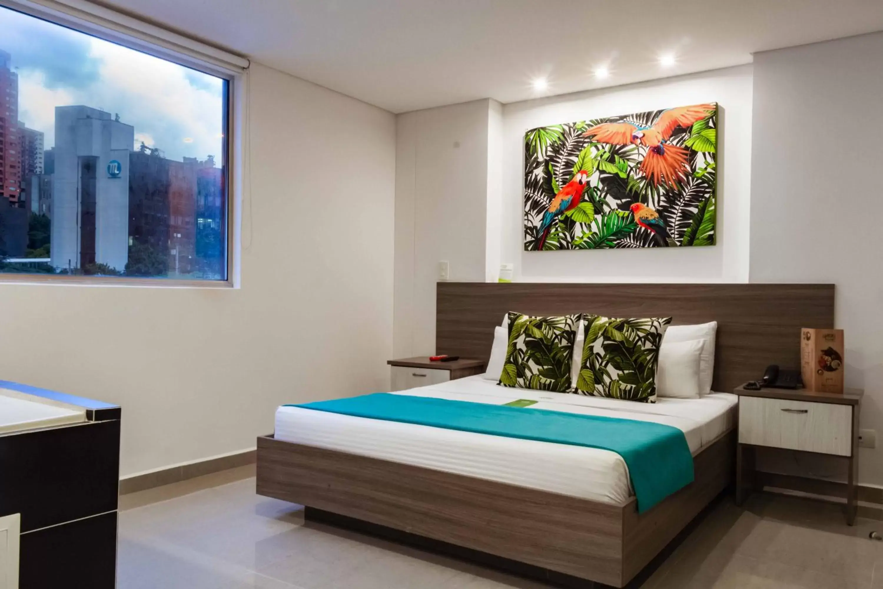 Bed in Lleras Green Hotel