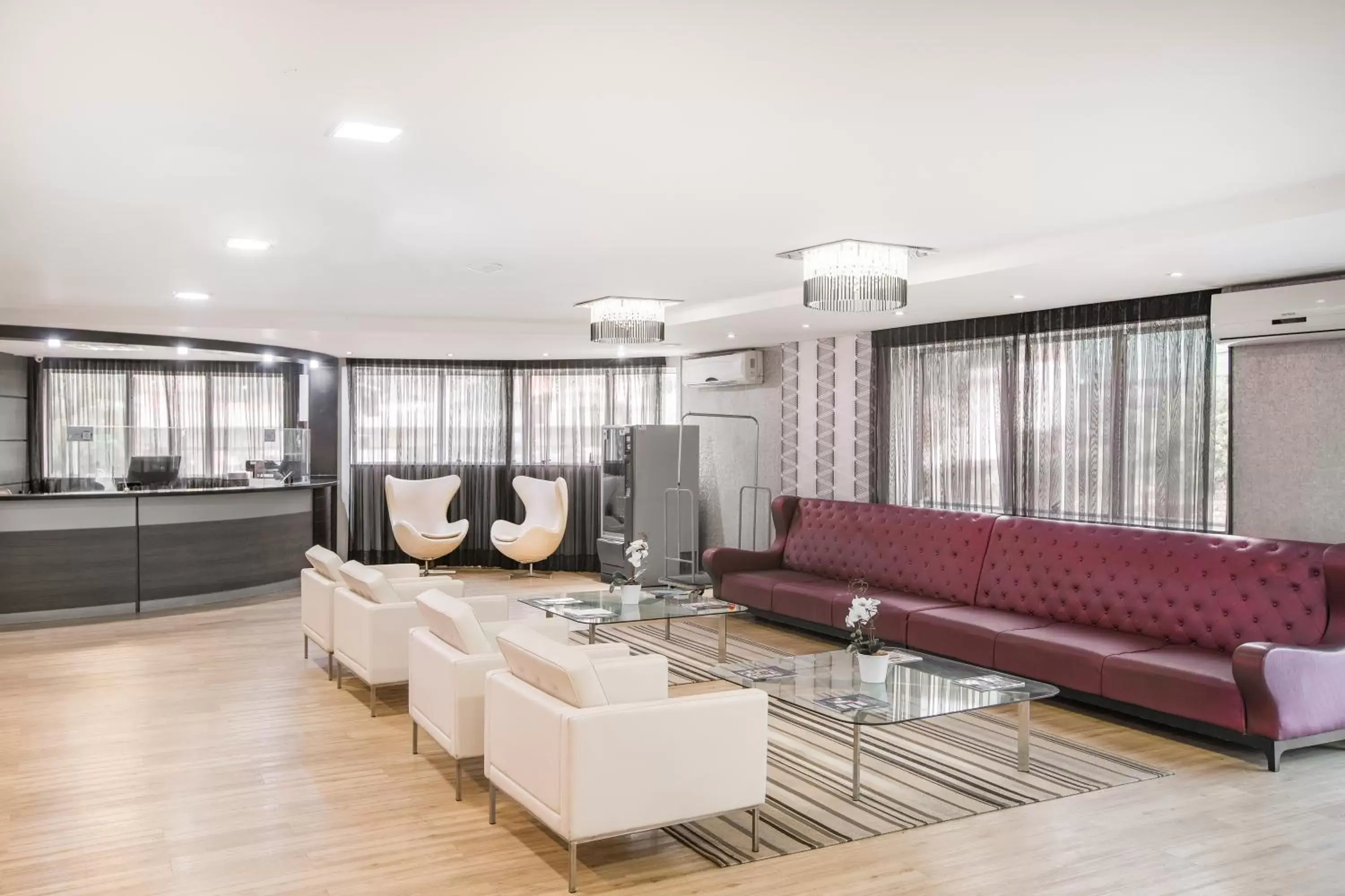 Lobby or reception in Iate Hotel Centro Florianópolis Lobby or reception in Iate Hotel Centro Florianópolis