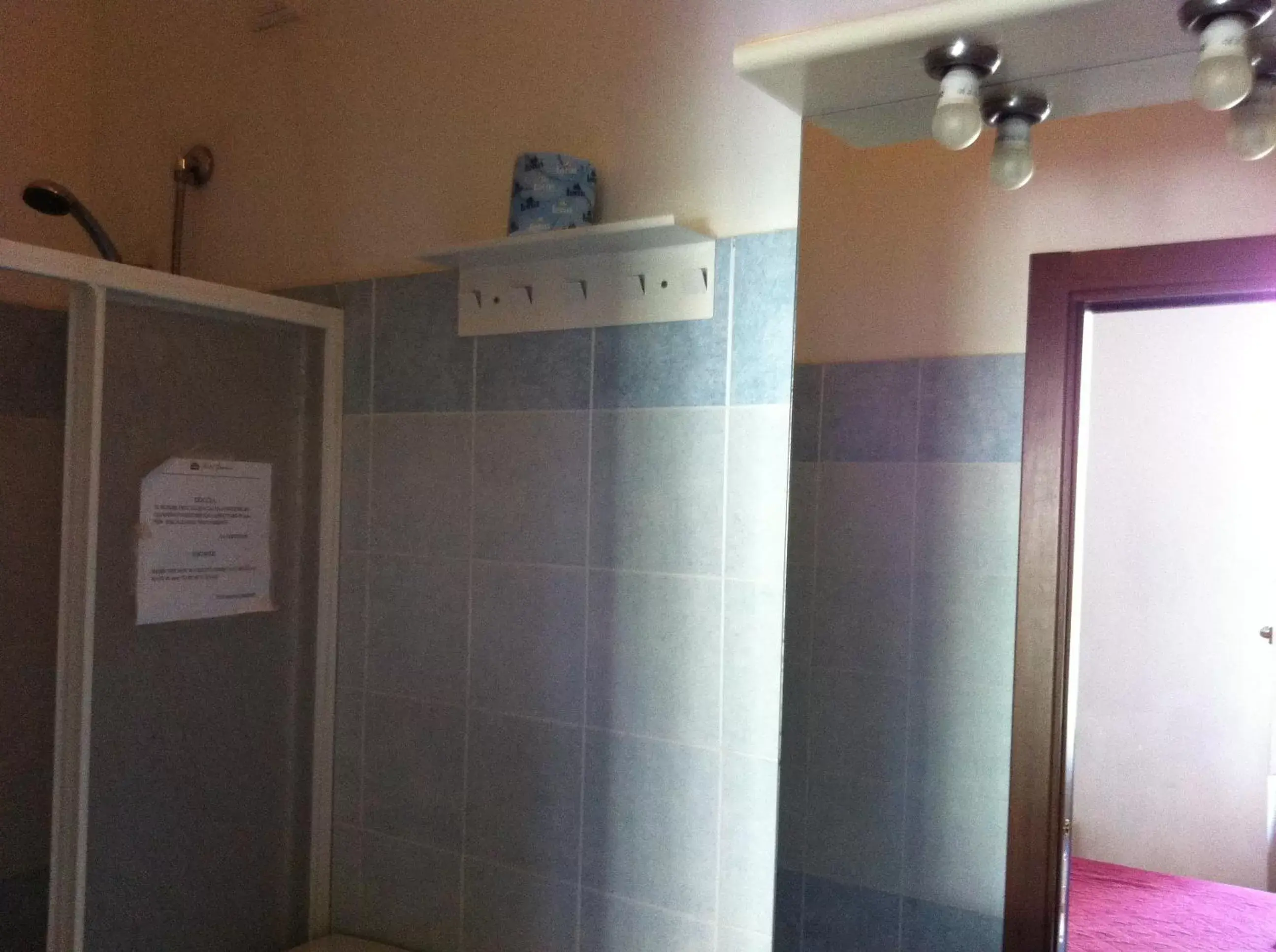 Decorative detail, Bathroom in Hotel Gambara
