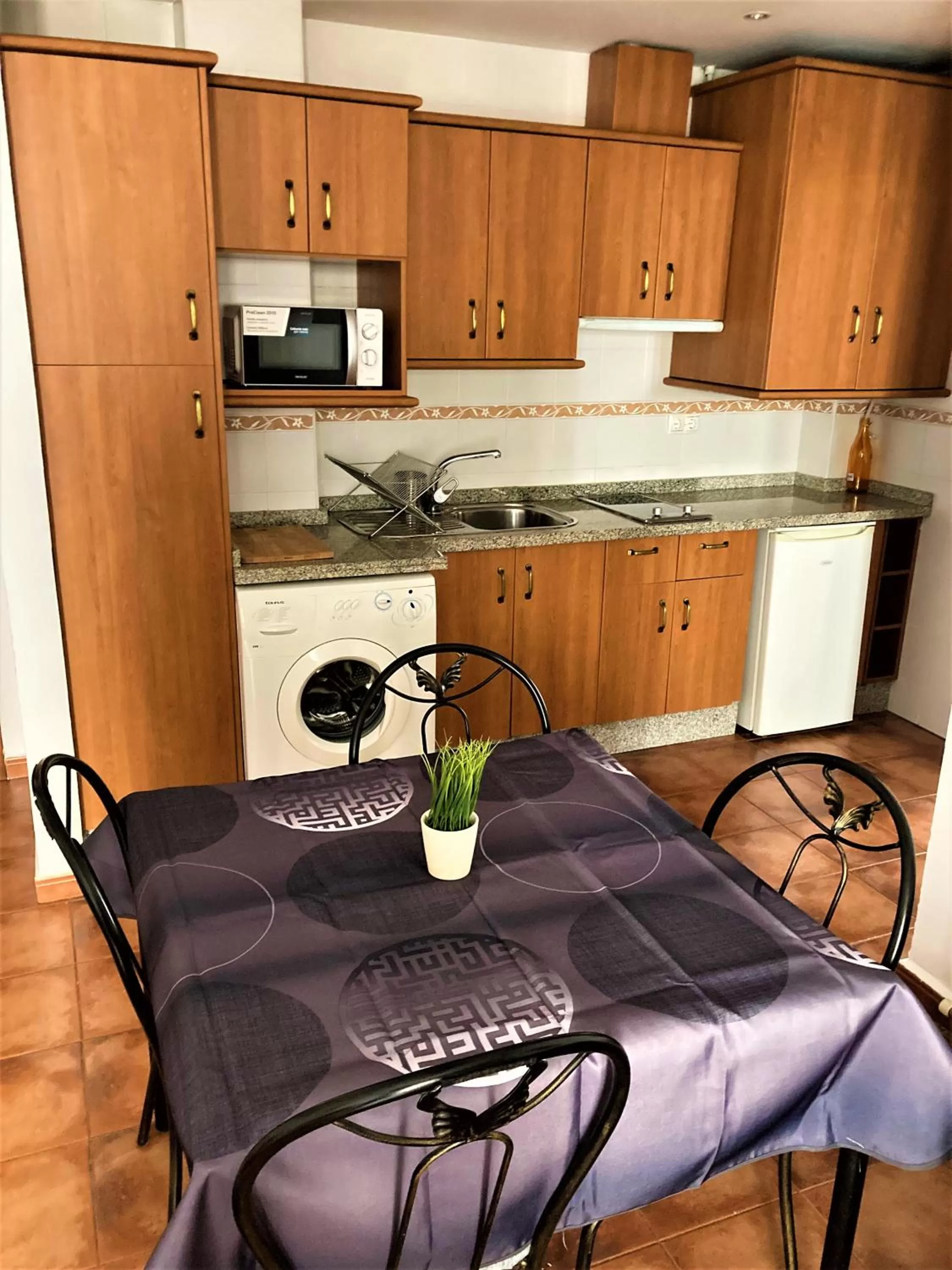 Kitchen or kitchenette in APARTAMENTOS CASERIA DE COMARES