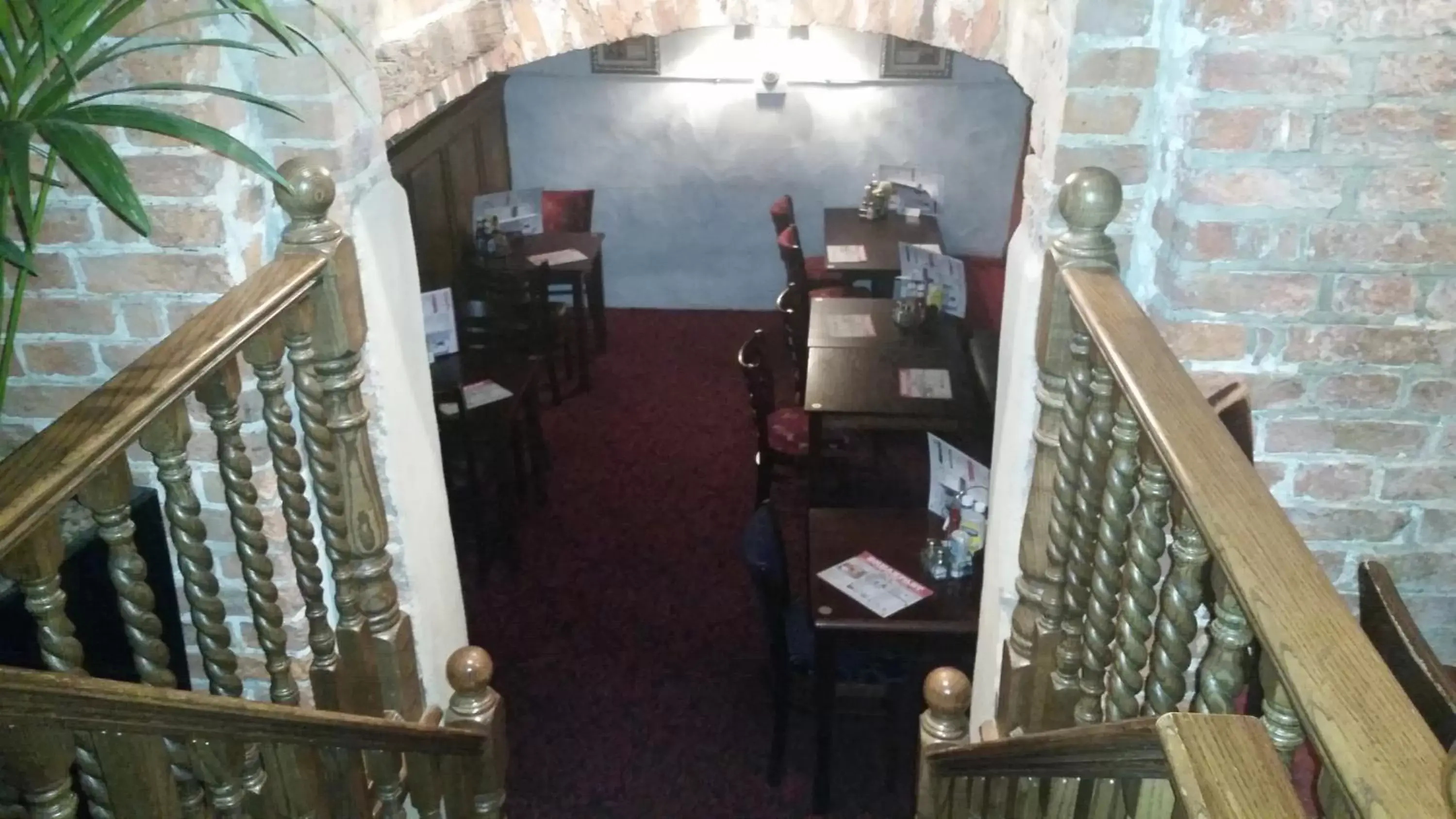 Dining area in The Three Tuns Hotel Wetherspoon