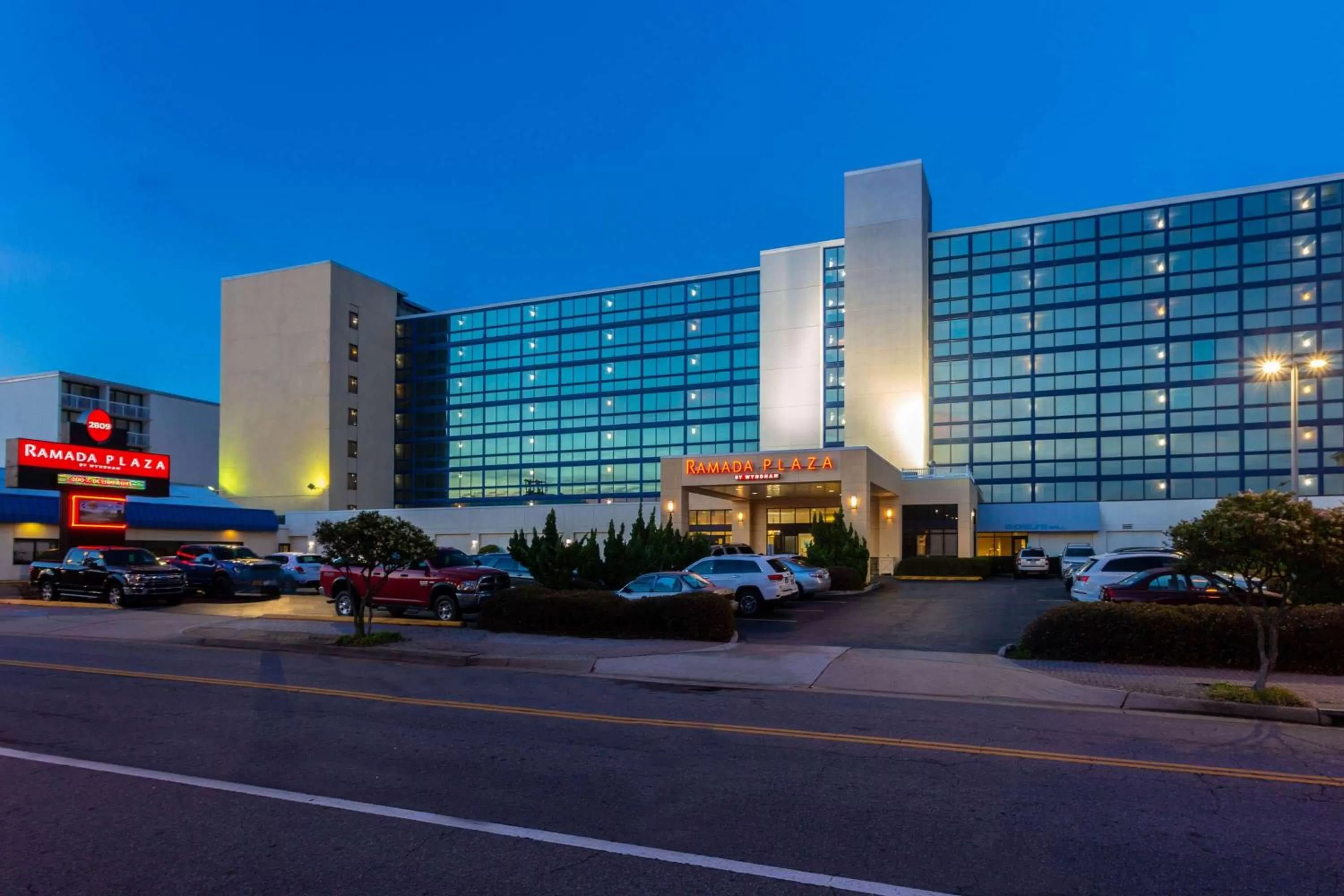 Property building in Ramada Plaza by Wyndham Virginia Beach Oceanfront