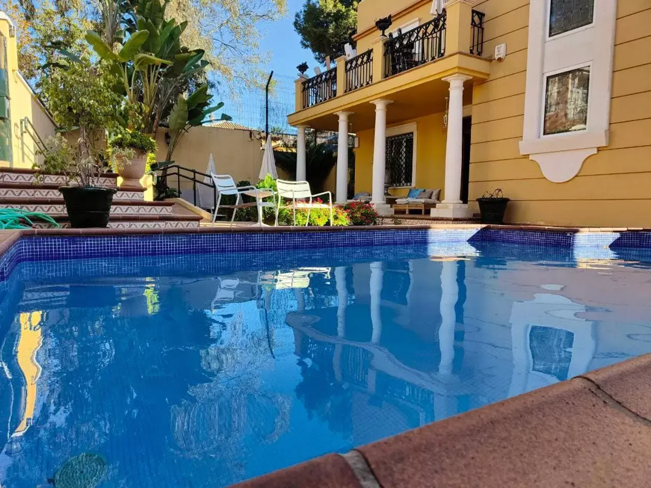 Swimming Pool in Hotel Boutique Villa Lorena by Charming Stay Adults Recommended