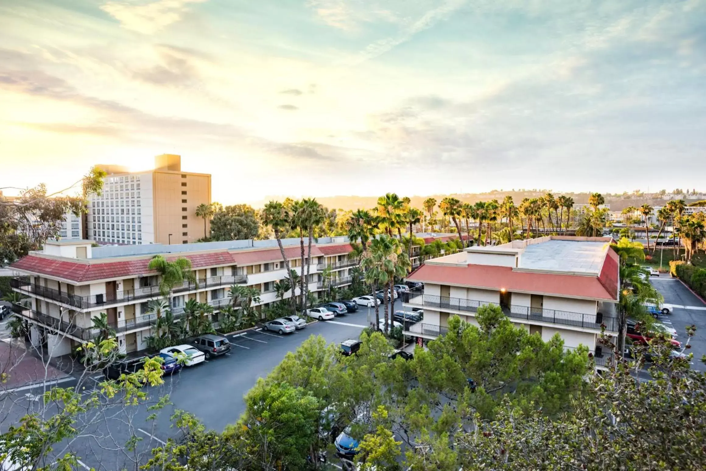 Bird's eye view in Days Inn by Wyndham San Diego Hotel Circle Bird's eye view in Days Inn by Wyndham San Diego Hotel Circle