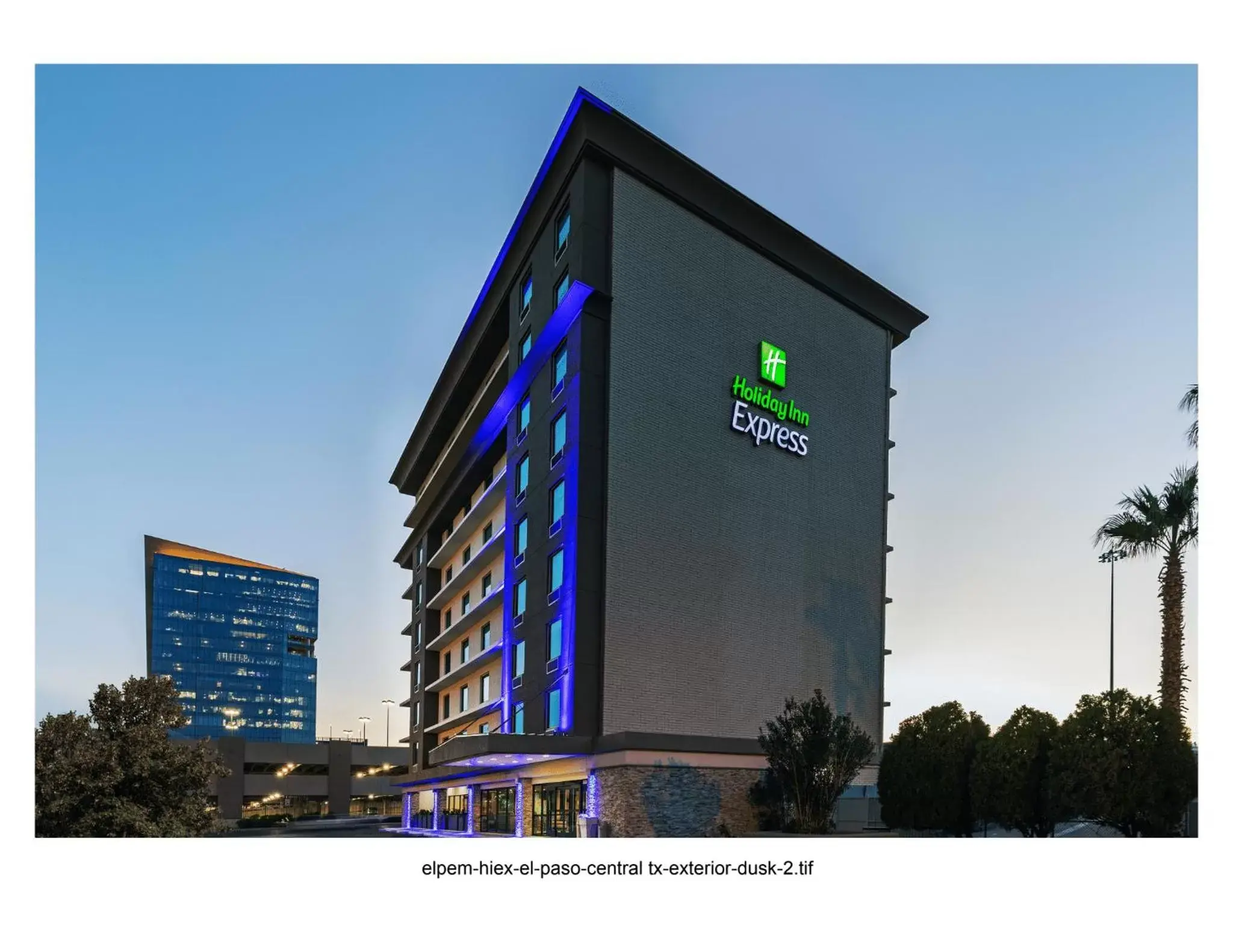 Property Building in Holiday Inn Express El Paso-Central, an IHG Hotel