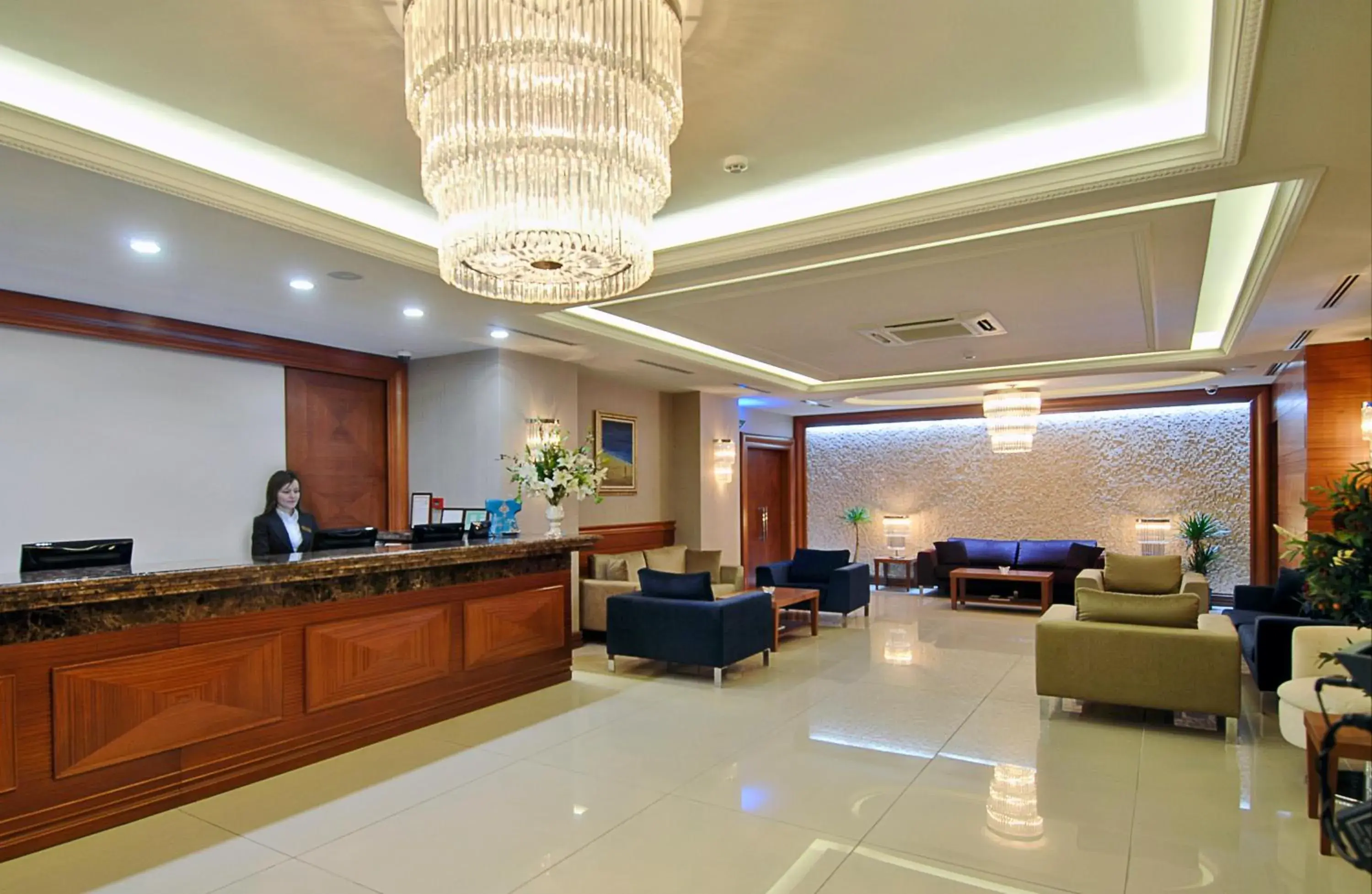 Staff, Lobby/Reception in Tugcu Hotel Select