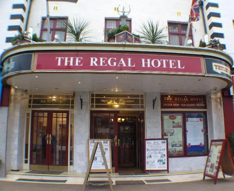 Facade/entrance in The Regal Hotel