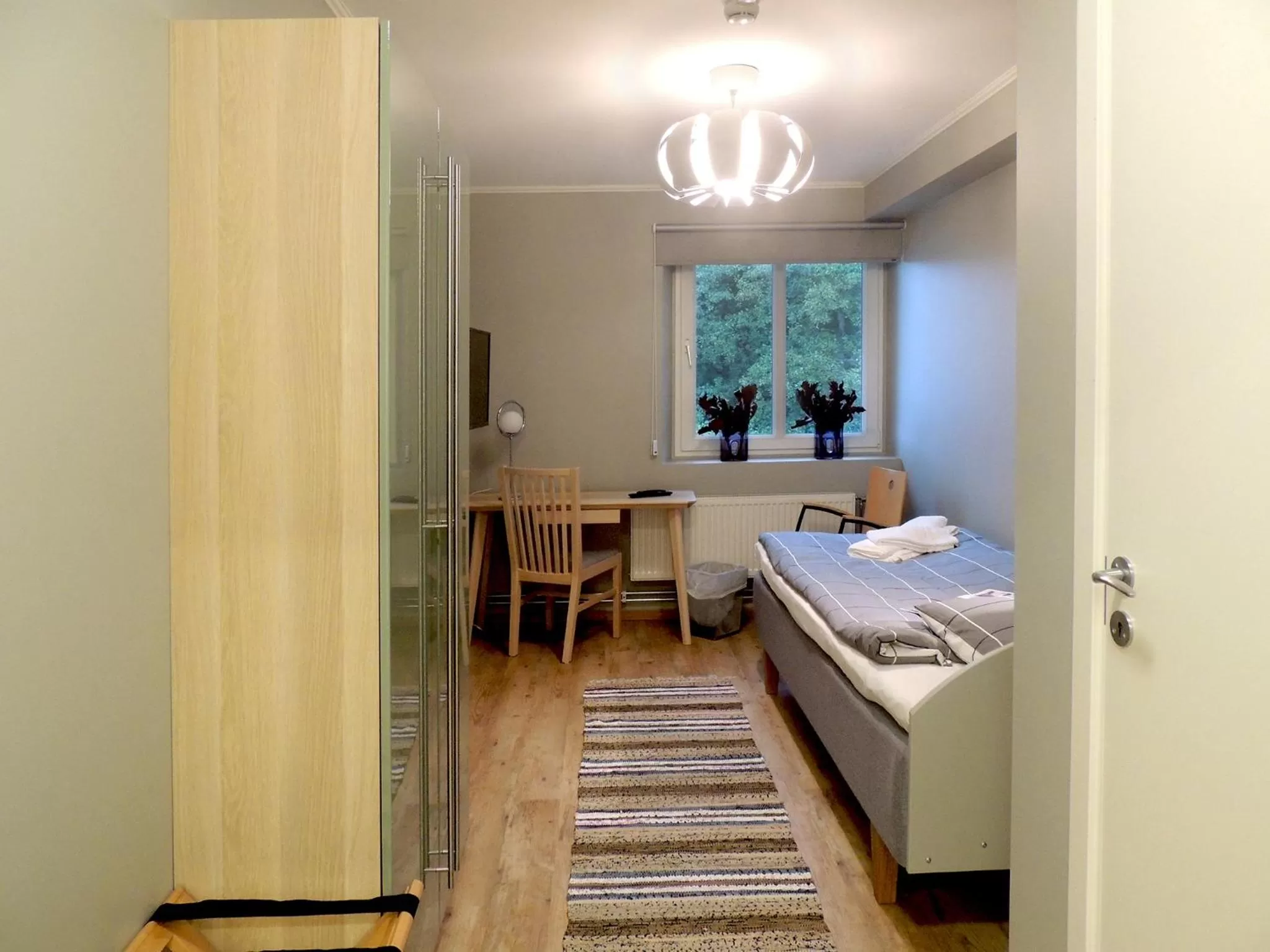 Bedroom, Bed in Hotell Munkeröd