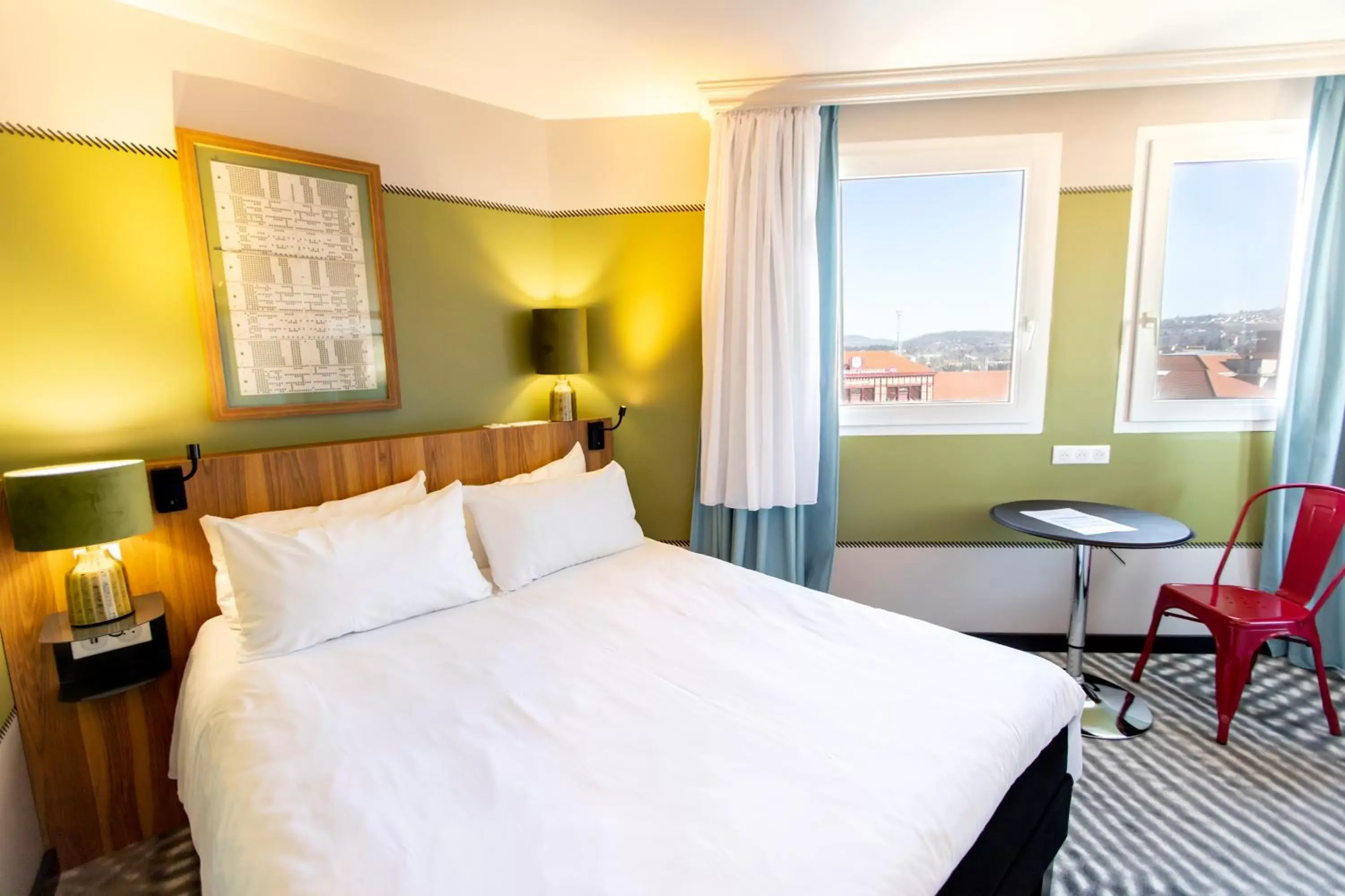 Bed in Ibis Styles St Etienne - Gare Chateaucreux