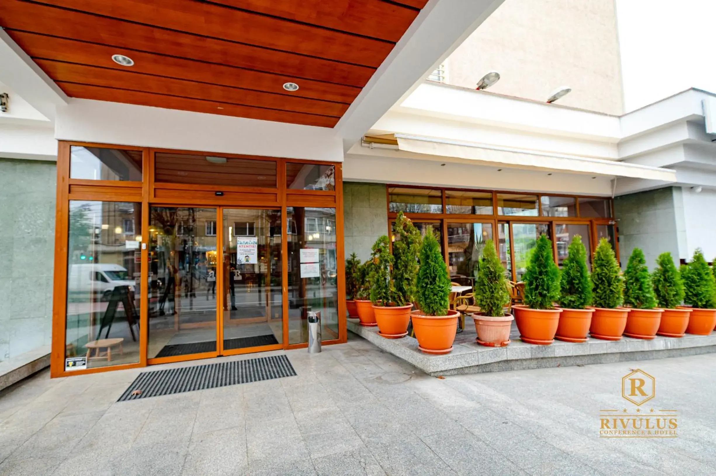 Facade/entrance in Hotel Rivulus