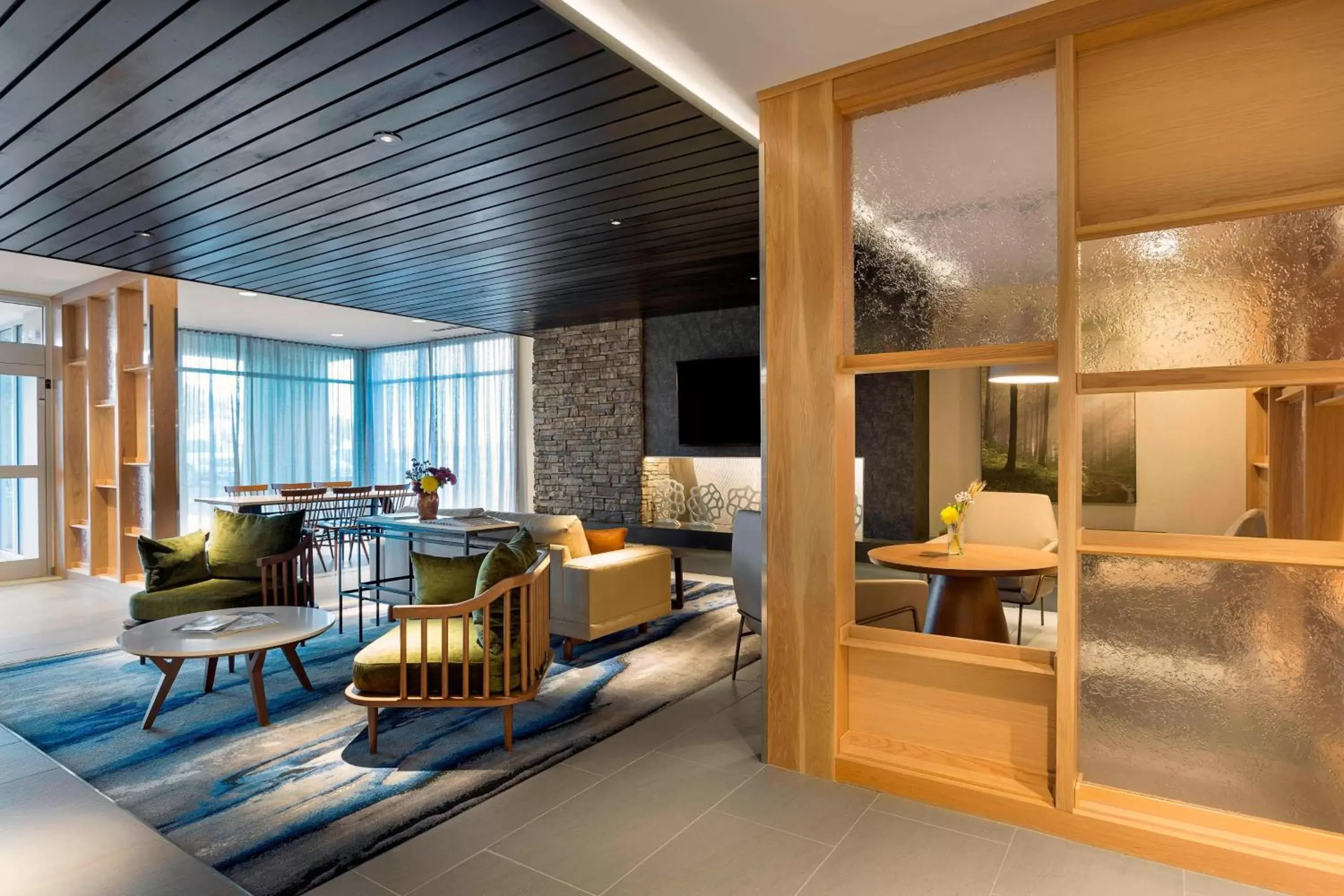 Lobby or reception in Fairfield Inn & Suites by Marriott Shelby