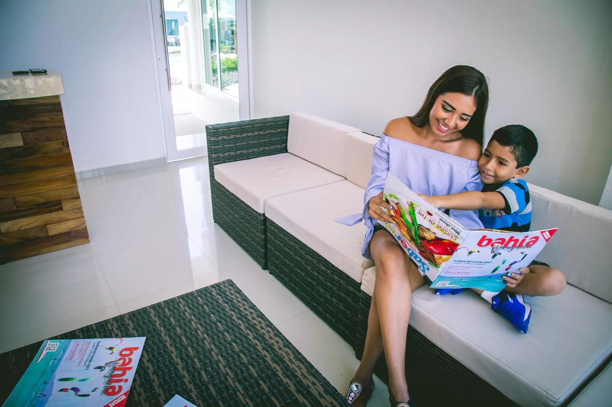 People in Luxury Hotel Inn