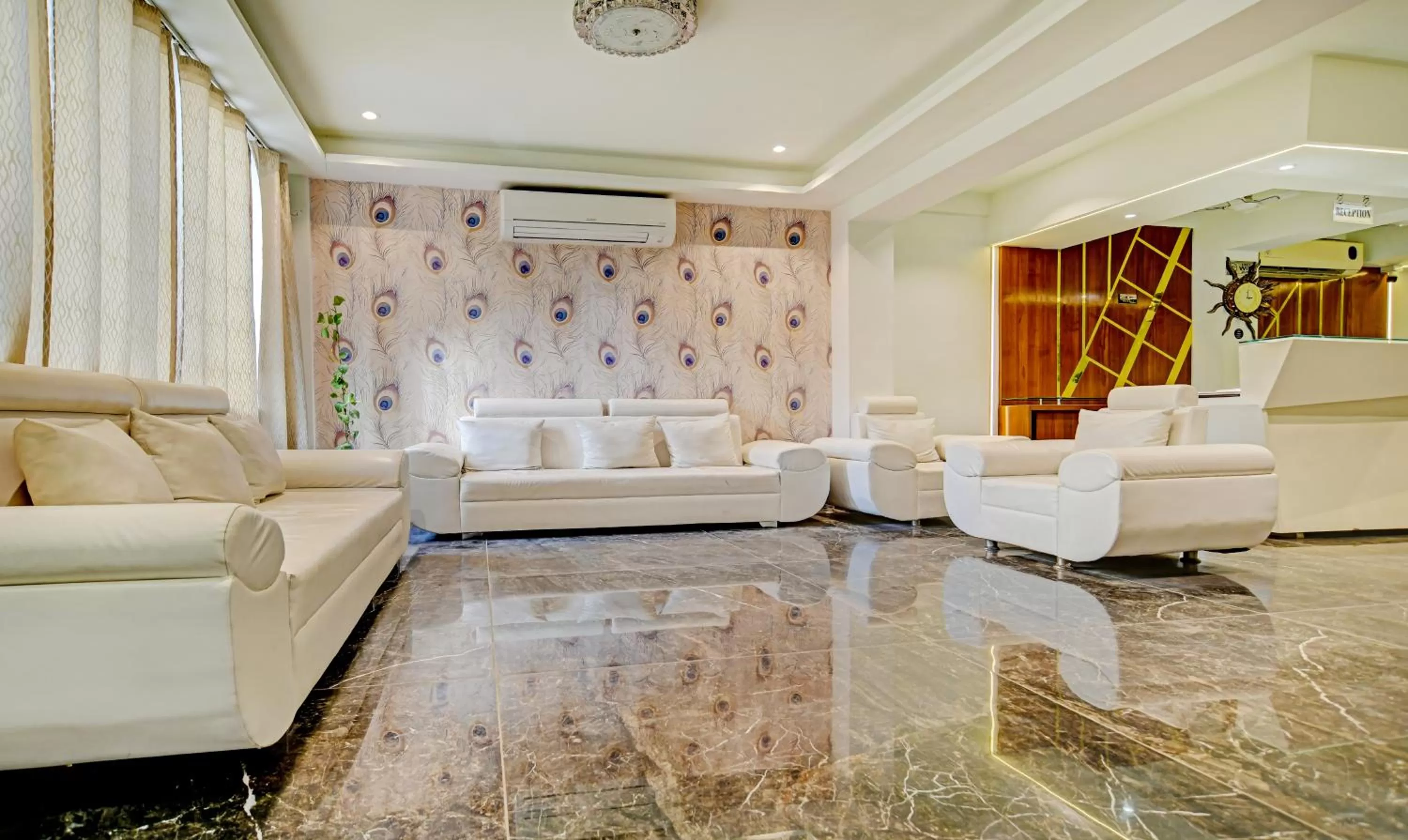 Lobby or reception, Seating Area in Treebo Trend A5