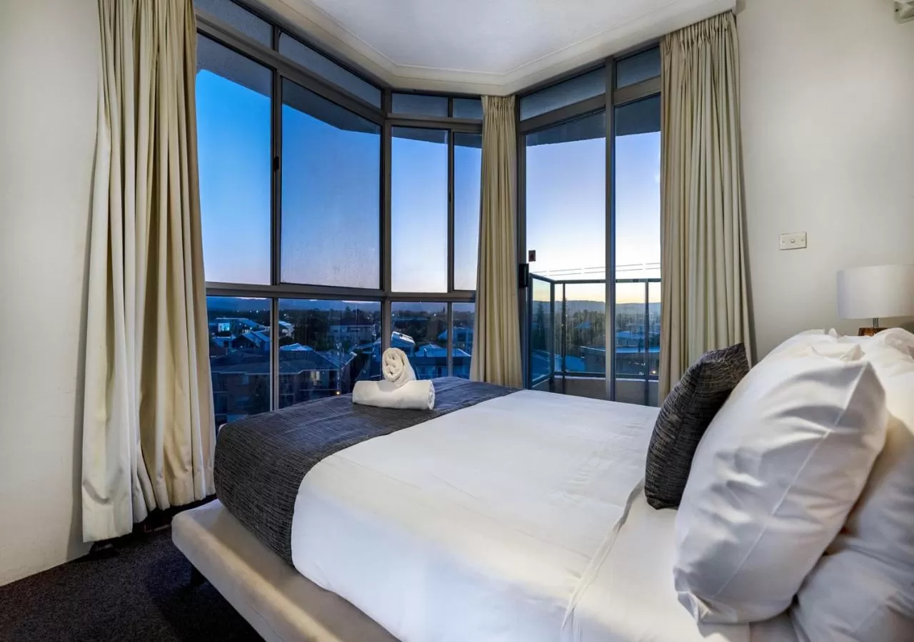 Photo of the whole room, Bed in Foreshore Beachfront Apartments