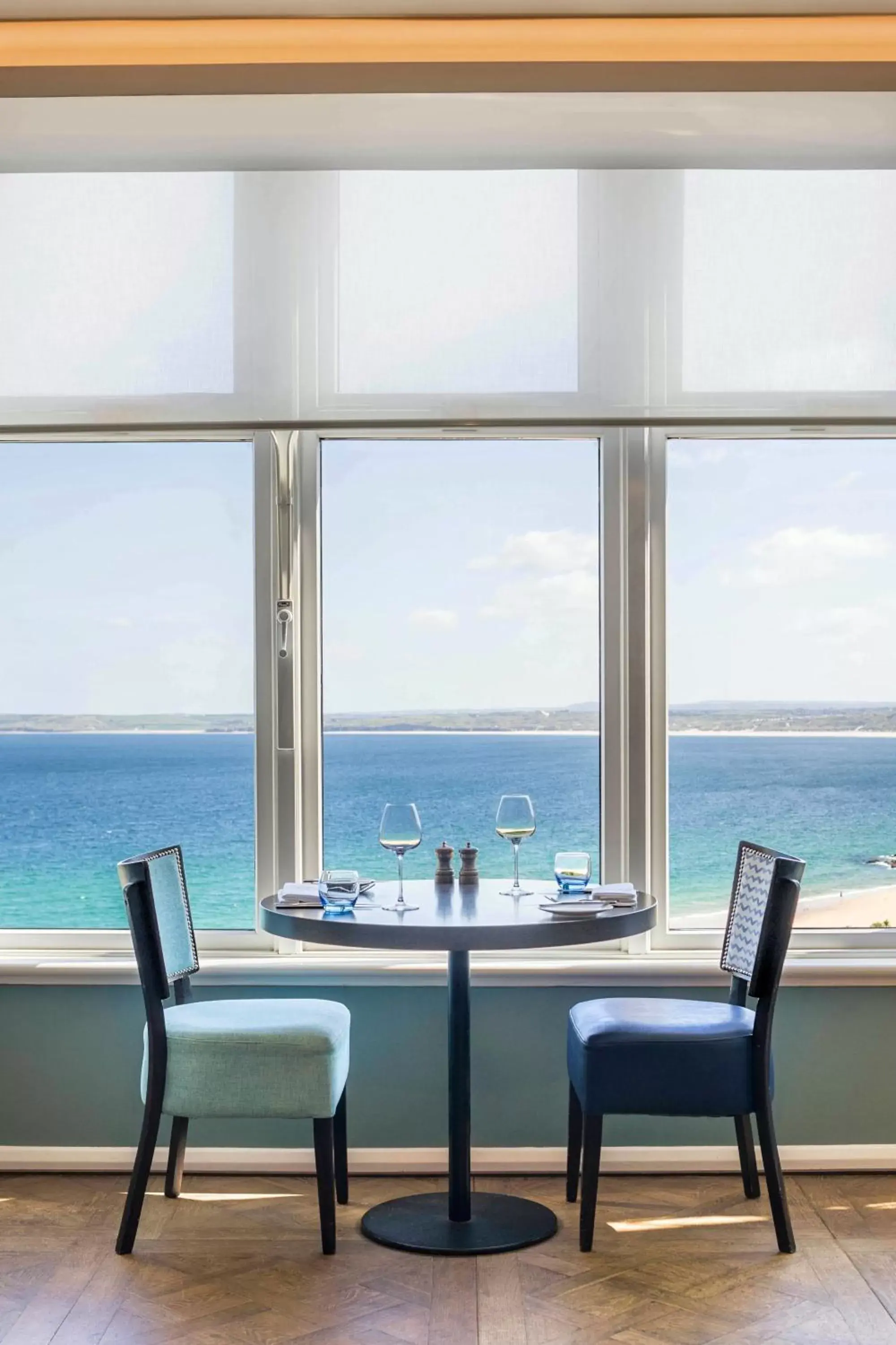 Restaurant/places to eat in Harbour Hotel St Ives