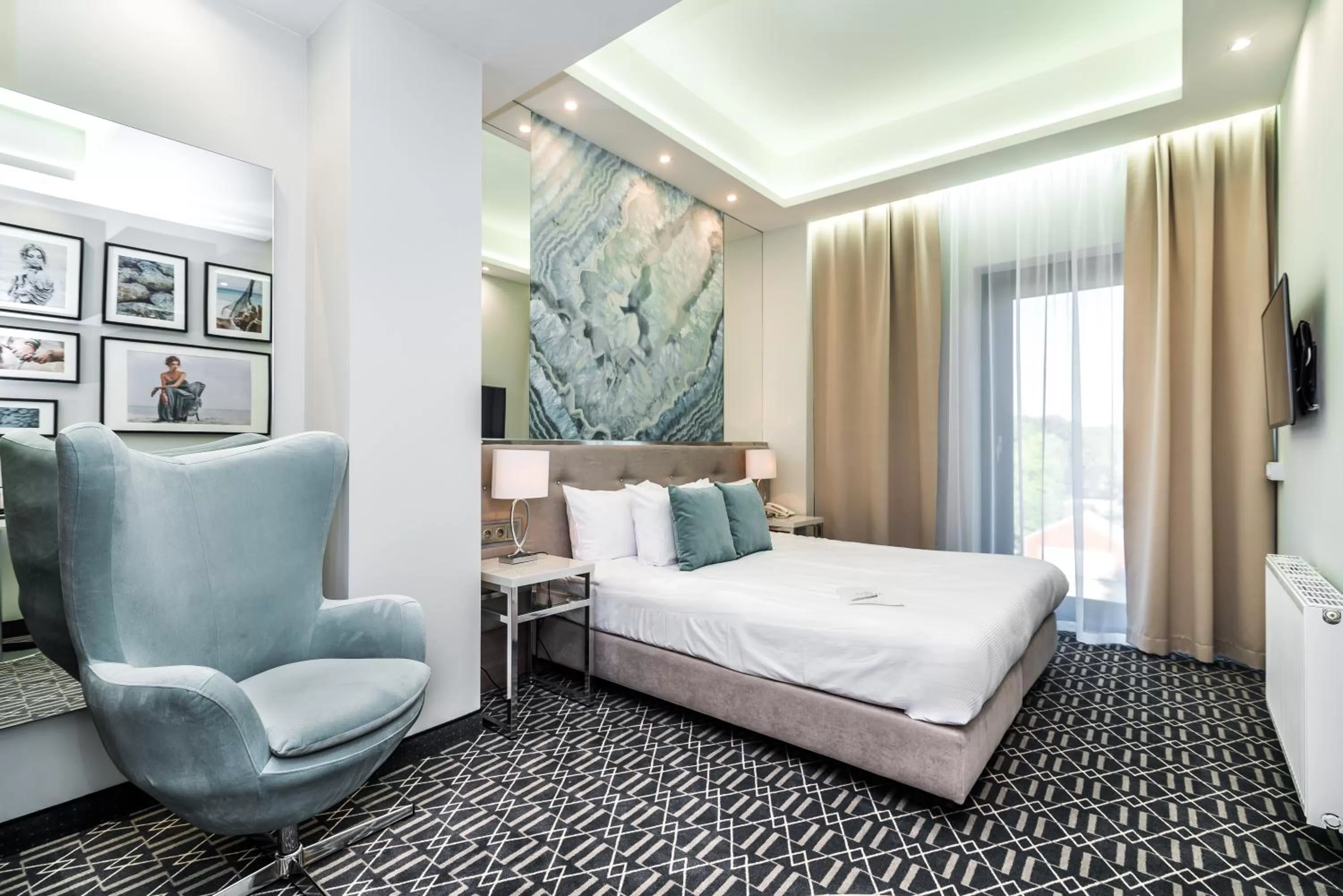 Photo of the whole room, Bed in Hotel Atelia