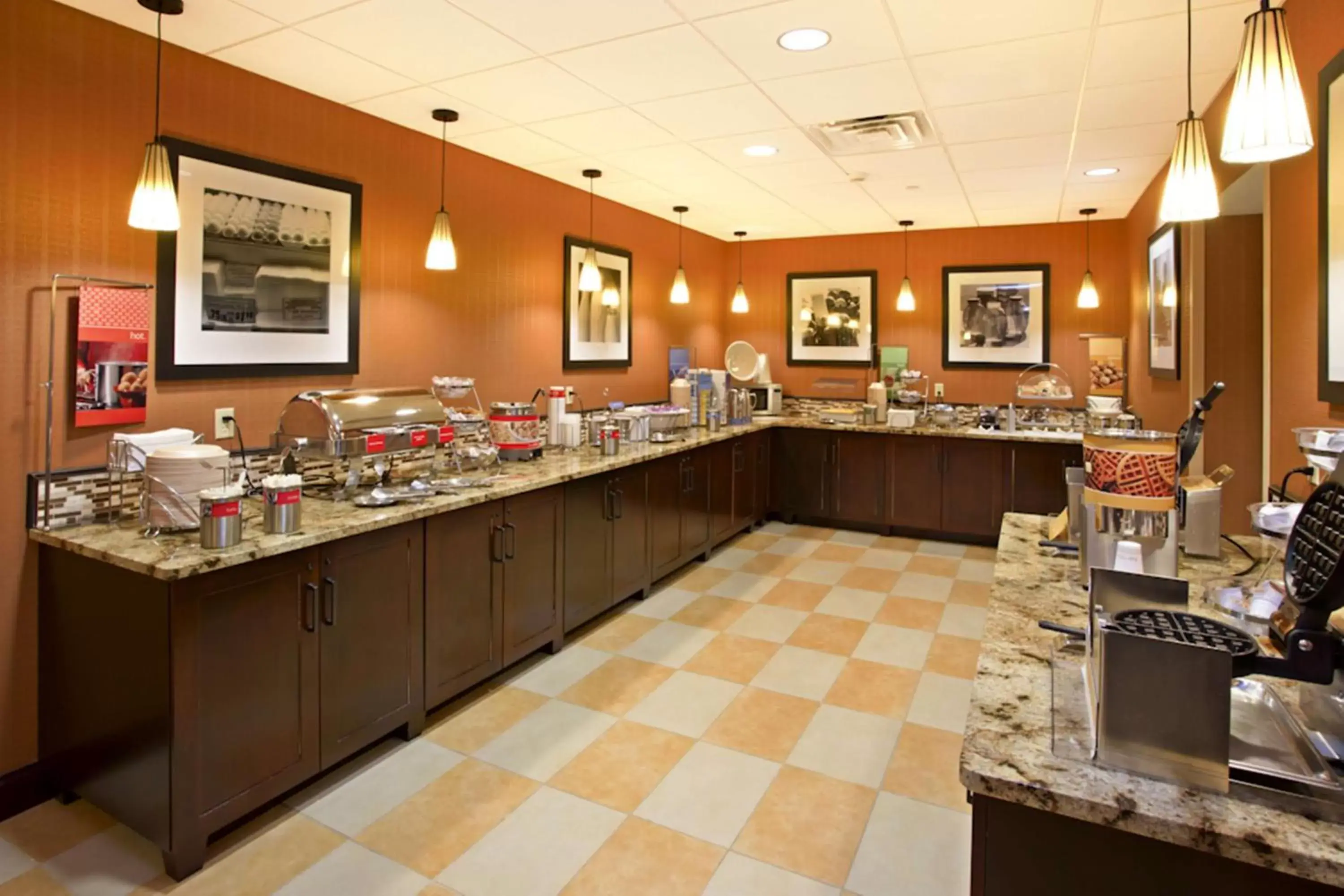 Dining area, Restaurant/Places to Eat in Hampton Inn Marietta