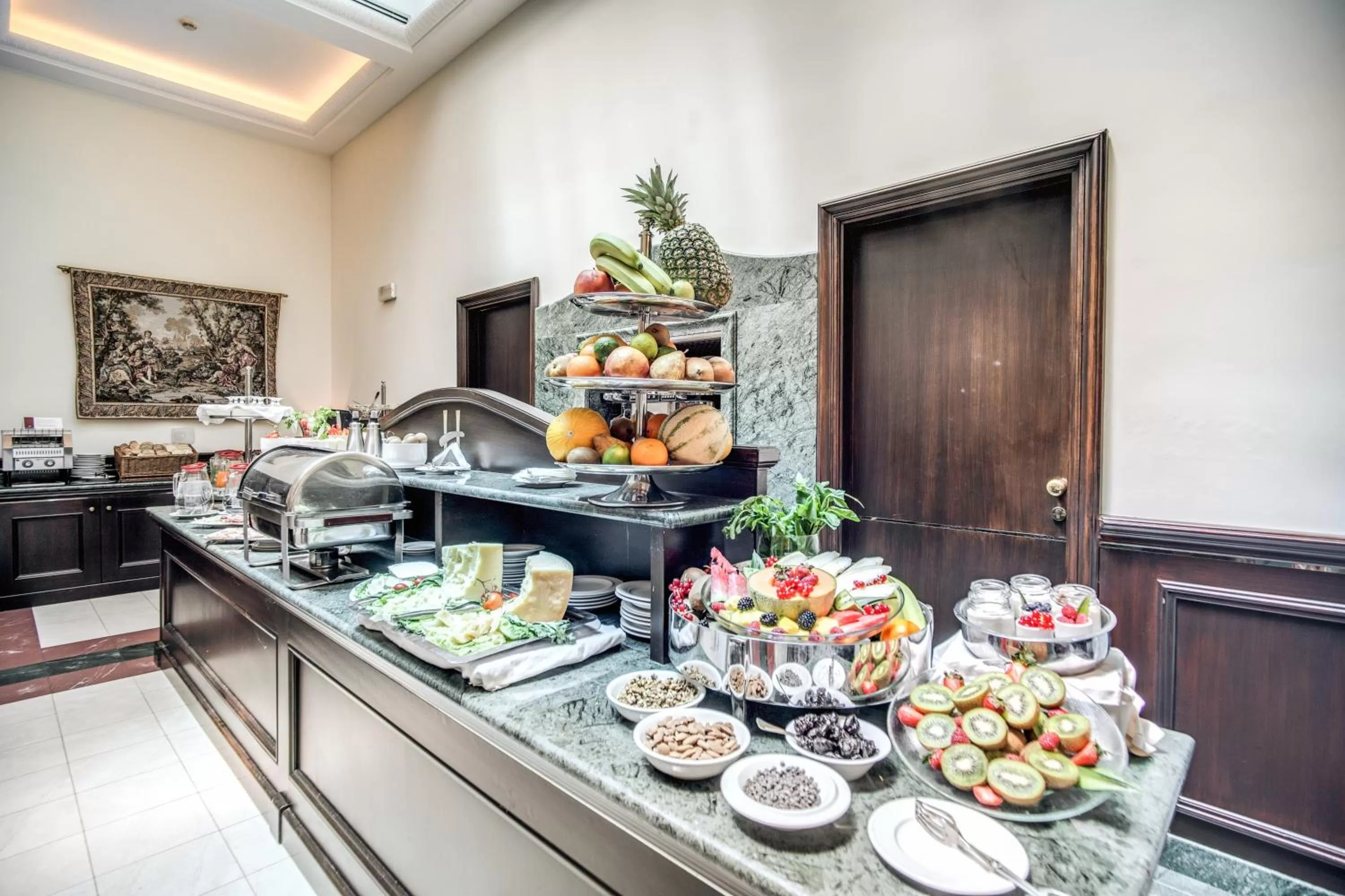 Food and drinks in Hotel Diocleziano