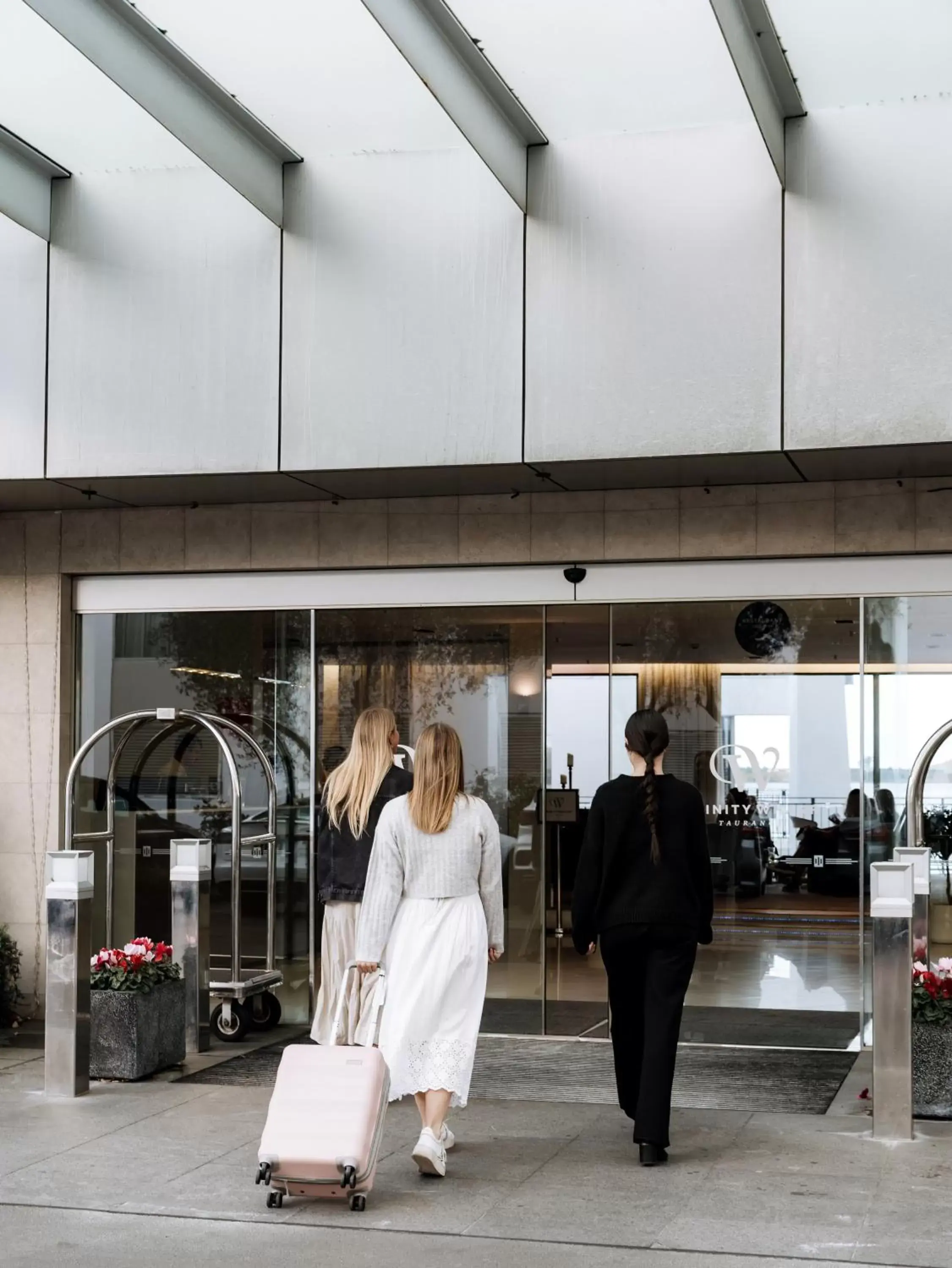 Facade/entrance in Trinity Wharf Tauranga