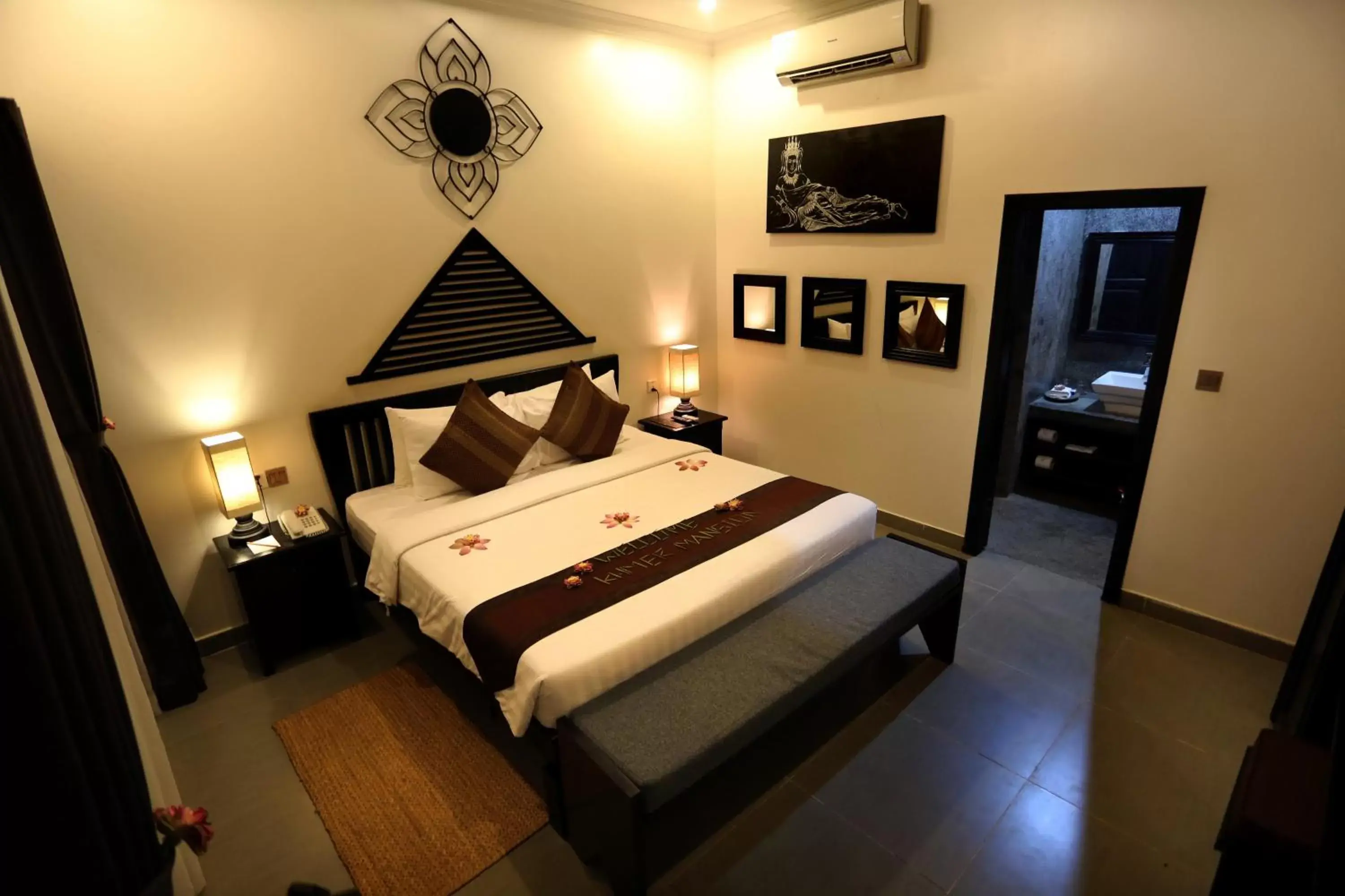 Bedroom, Bed in Khmer Mansion Boutique Hotel