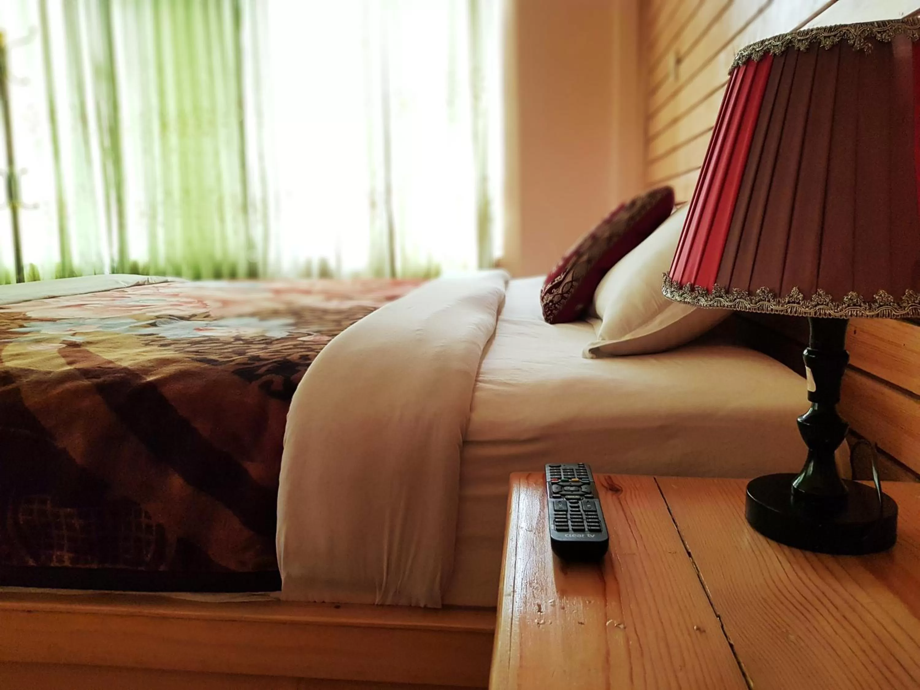 Bed in Hotel Diplomat