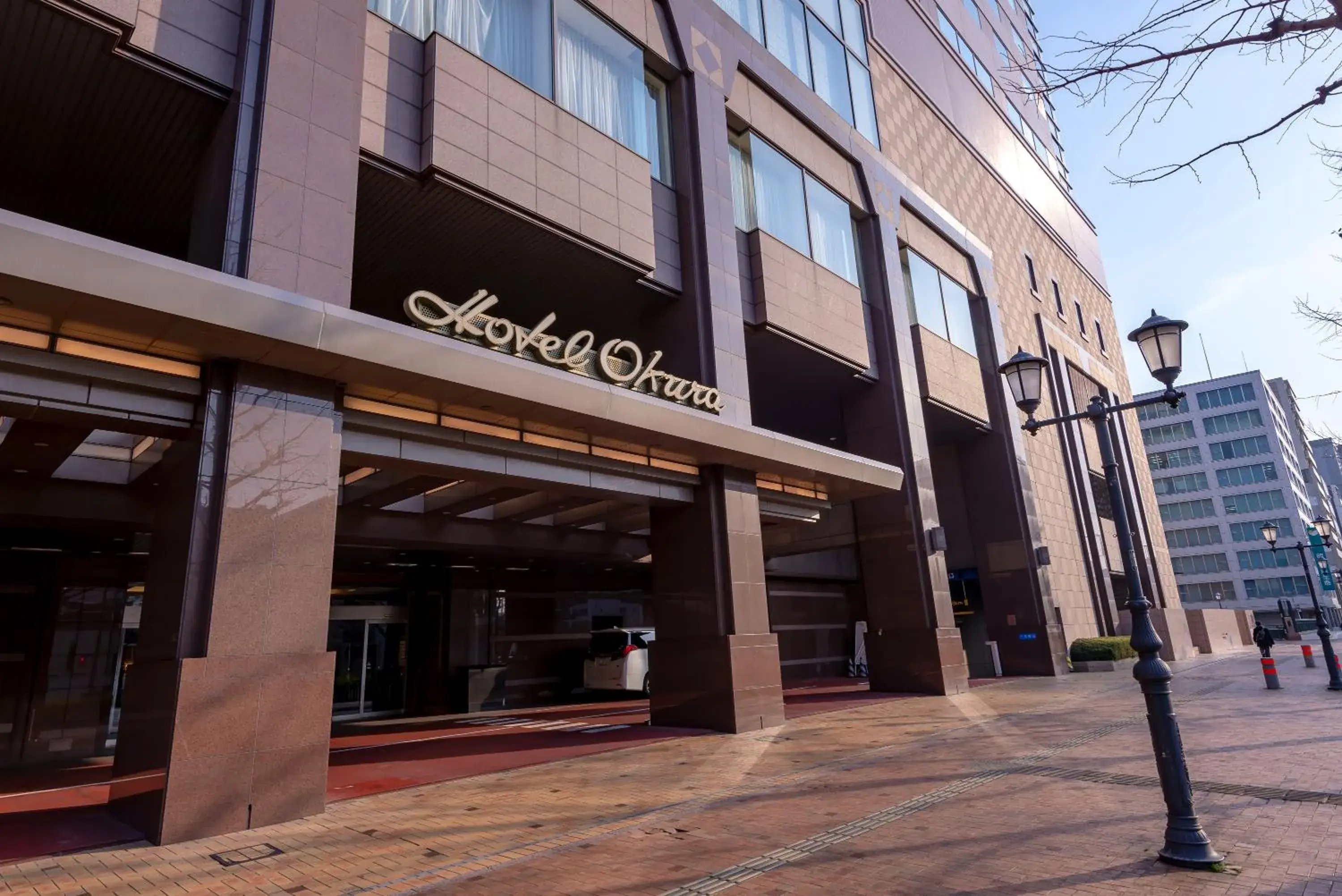 Facade/entrance in Hotel Okura Fukuoka