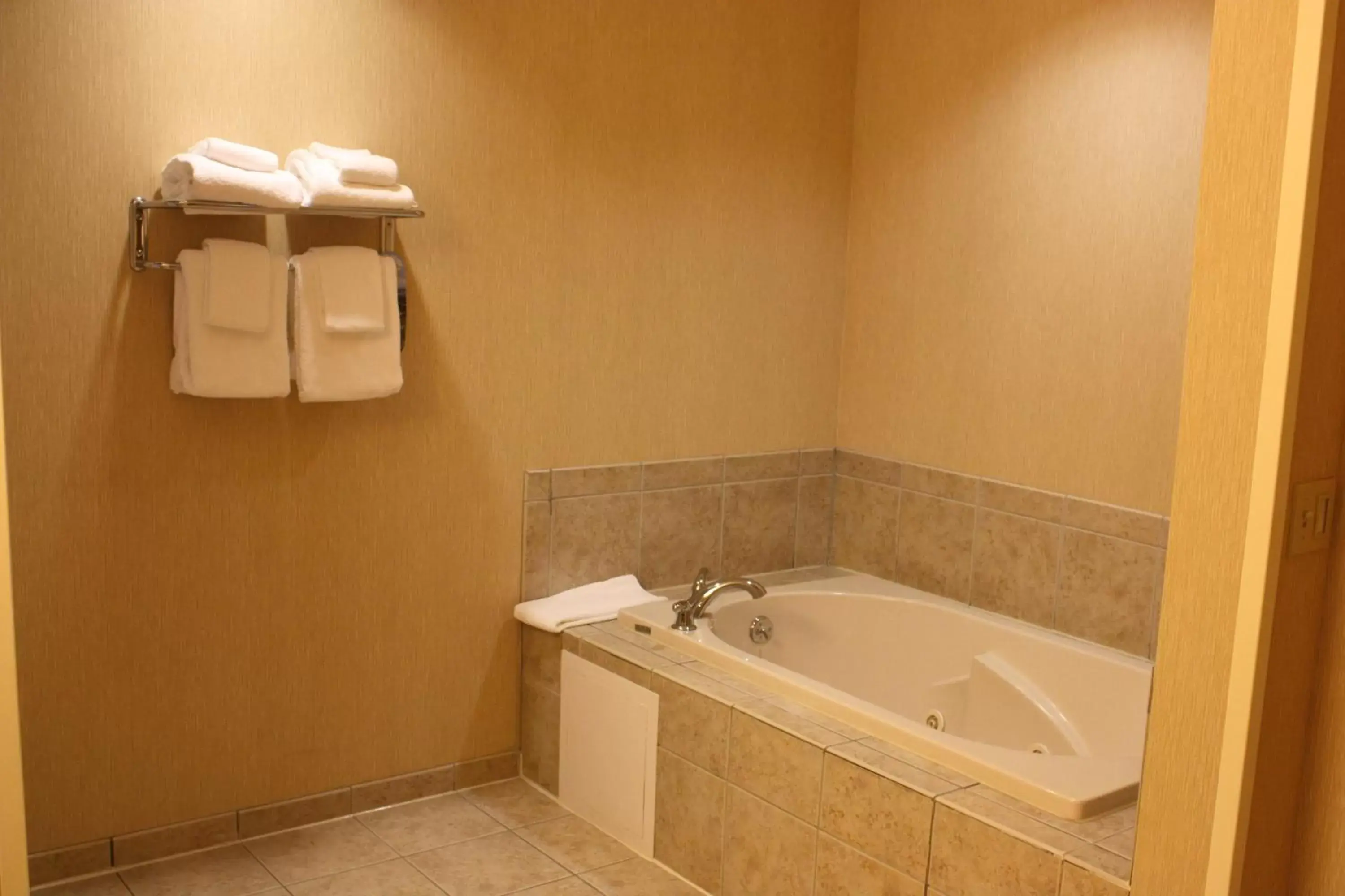 Bathroom in Holiday Inn Express - Ludlow - Chicopee Area, an IHG Hotel