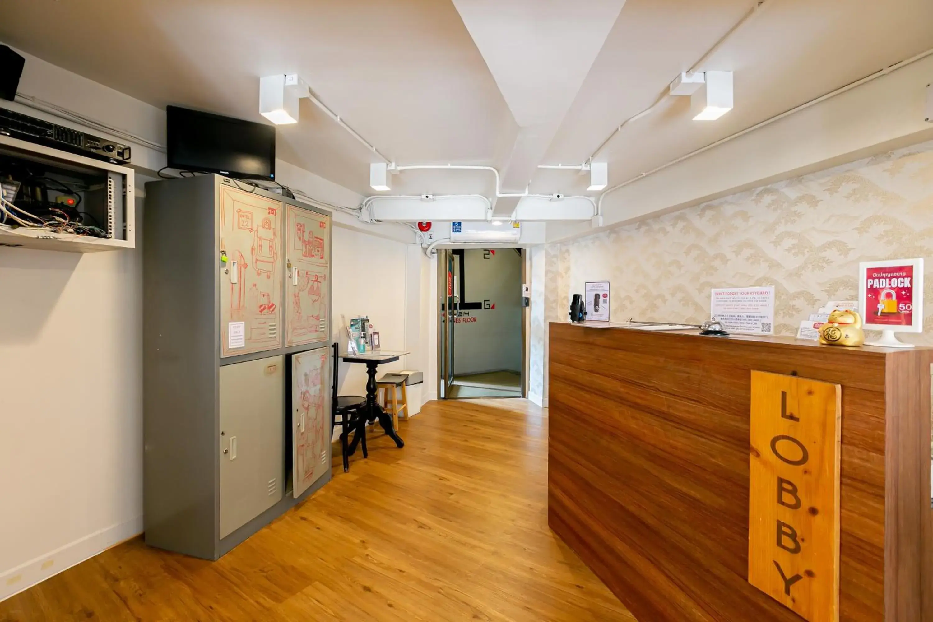 Lobby or reception in Loftel 22 Hostel Lobby or reception in Loftel 22 Hostel