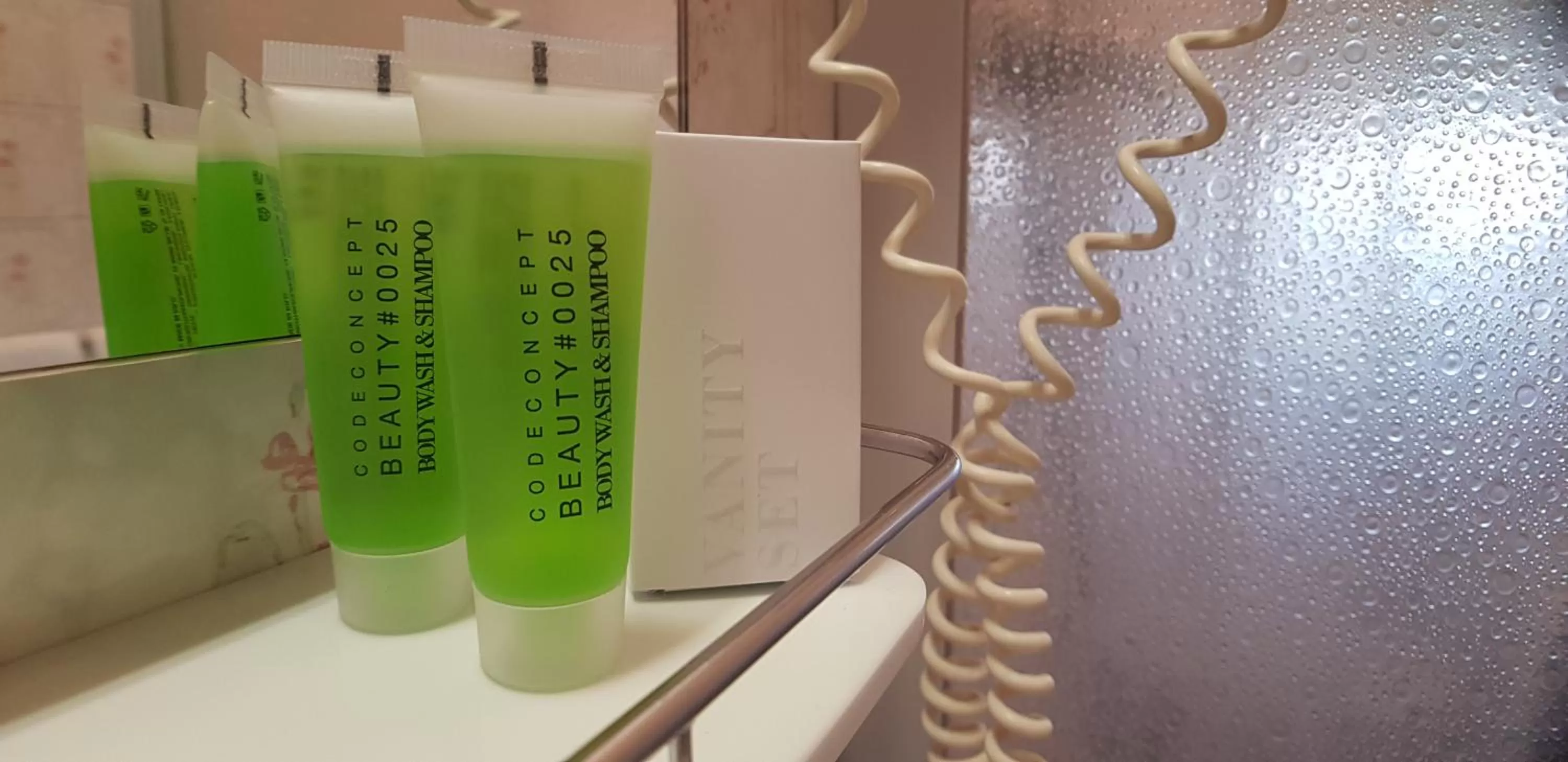 Shower in Hotel Terme di Castel San Pietro