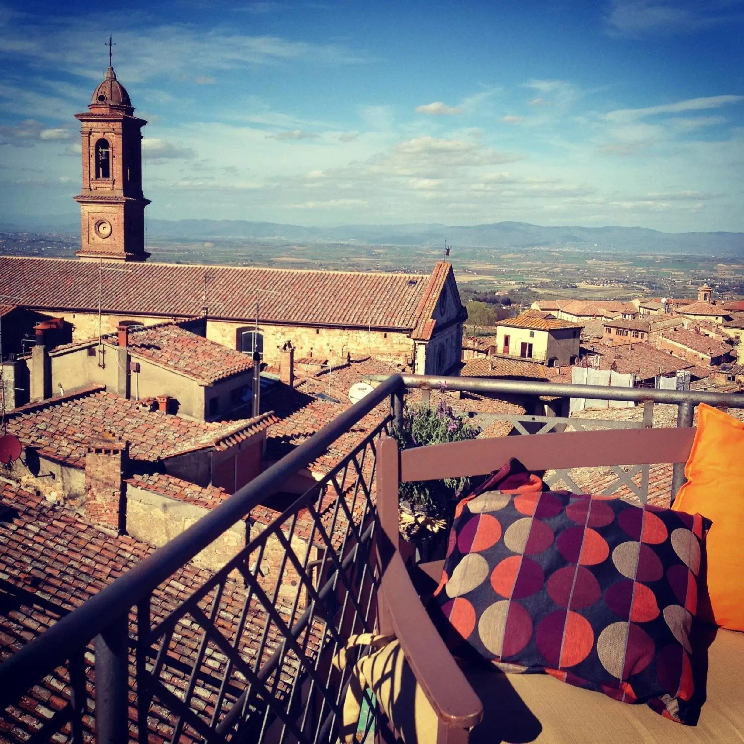 Balcony/Terrace in Residenza Fabroni