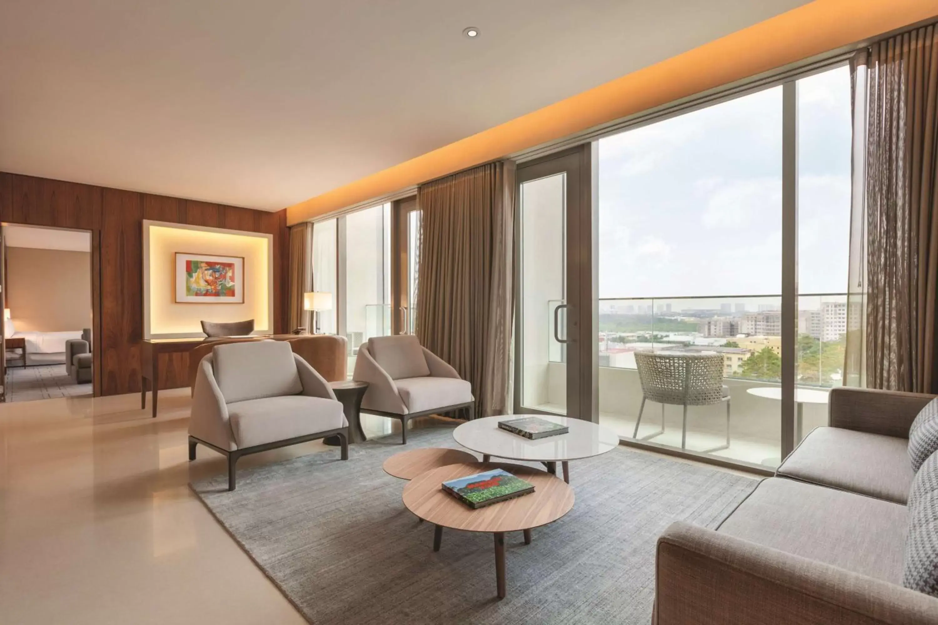 Living room, Seating Area in Hilton Barra Rio de Janeiro