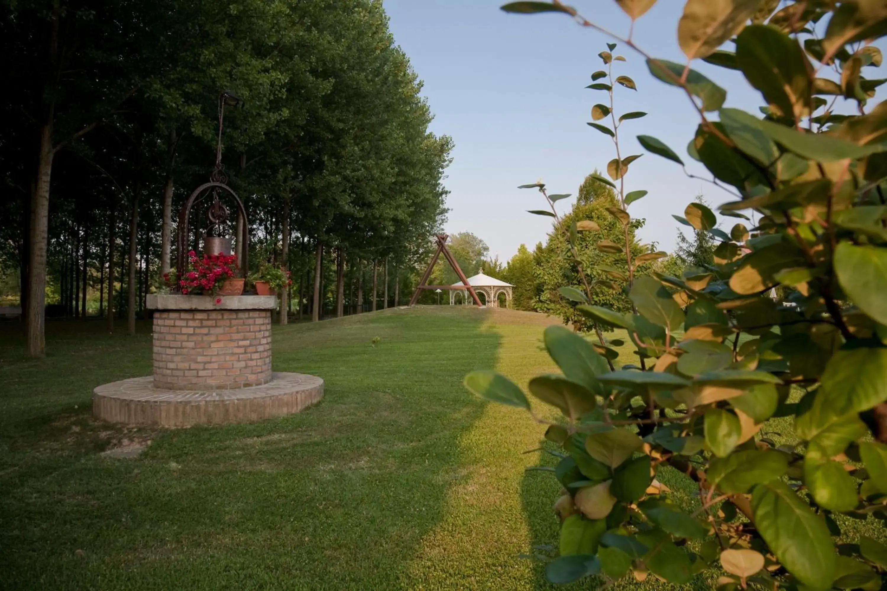 Garden in Relais Leon d'Oro