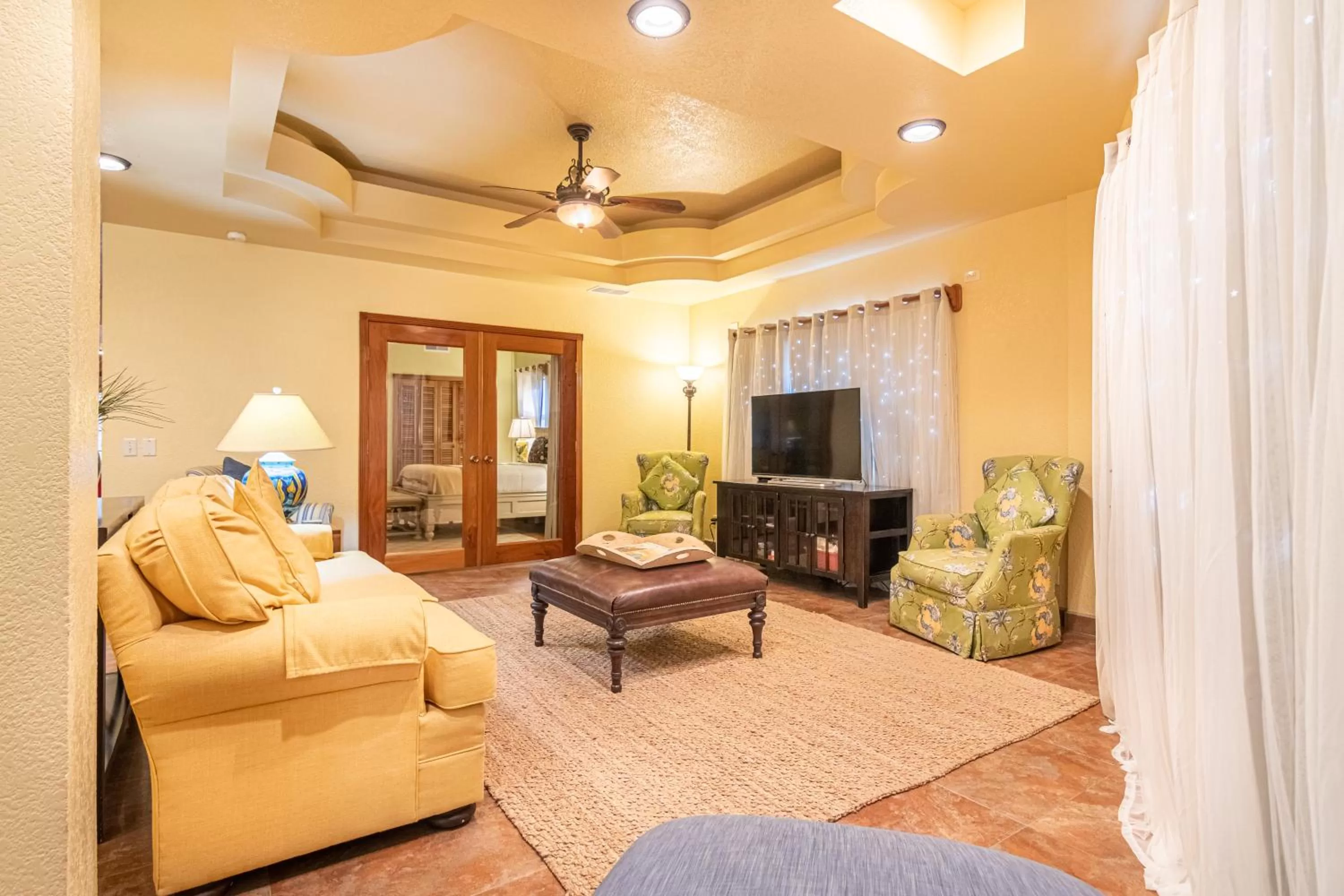 Living room in Lighthouse Beach Villas