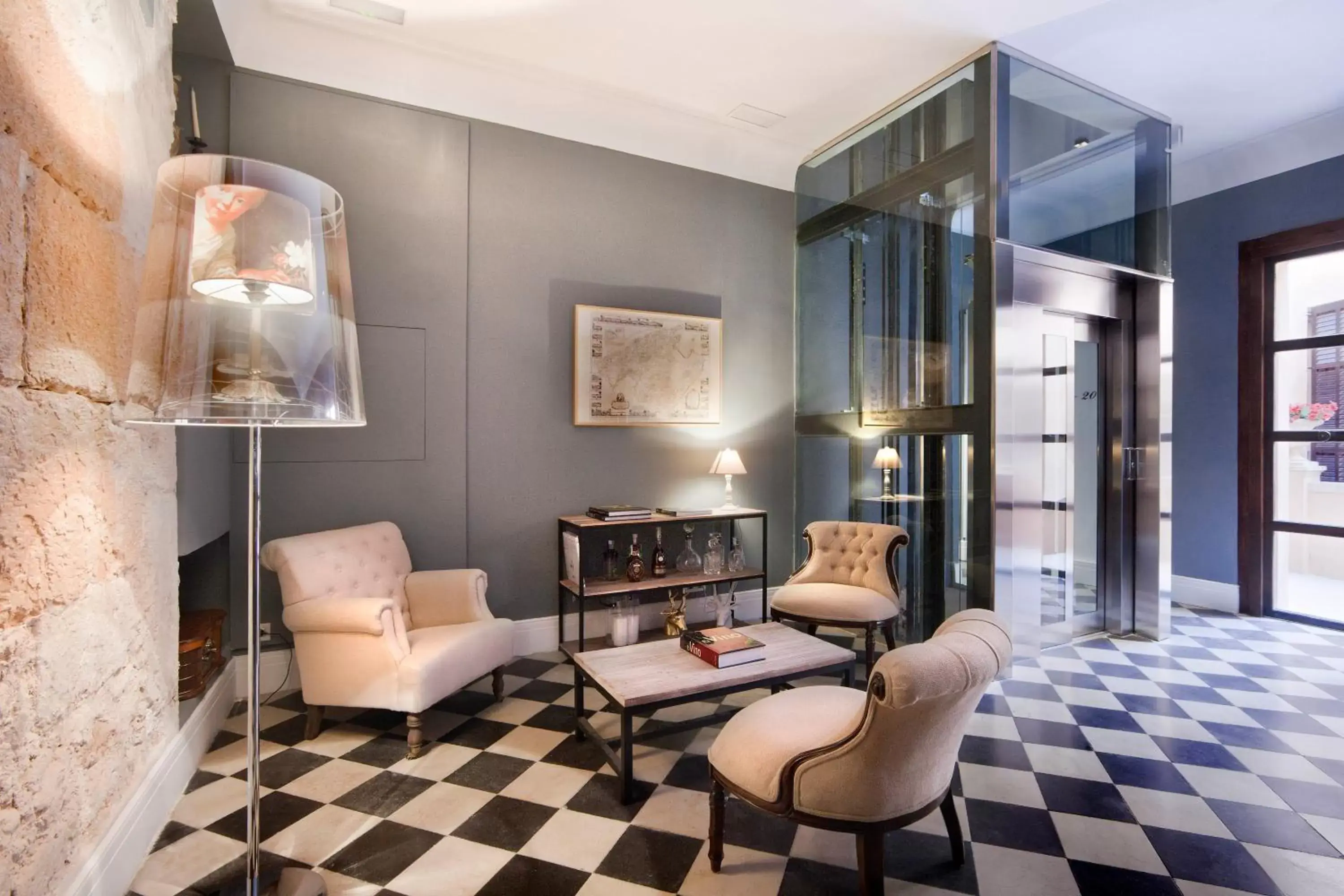 Lobby or reception, Seating Area in Boutique Hotel Posada Terra Santa