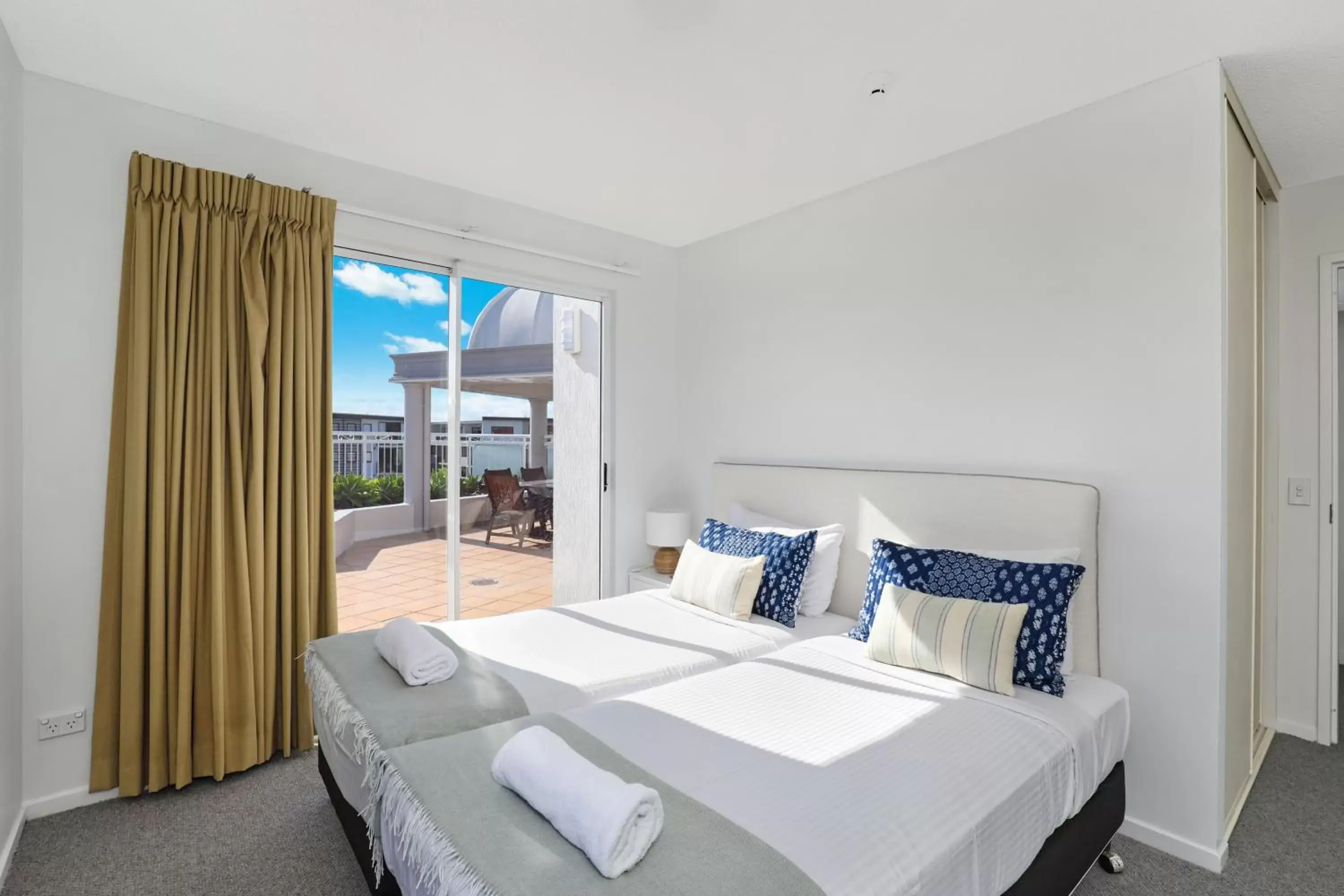 Bed in Beachside Resort Kawana Waters