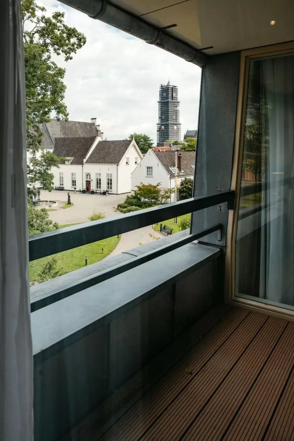 Balcony/Terrace in Grand Hotel Karel V