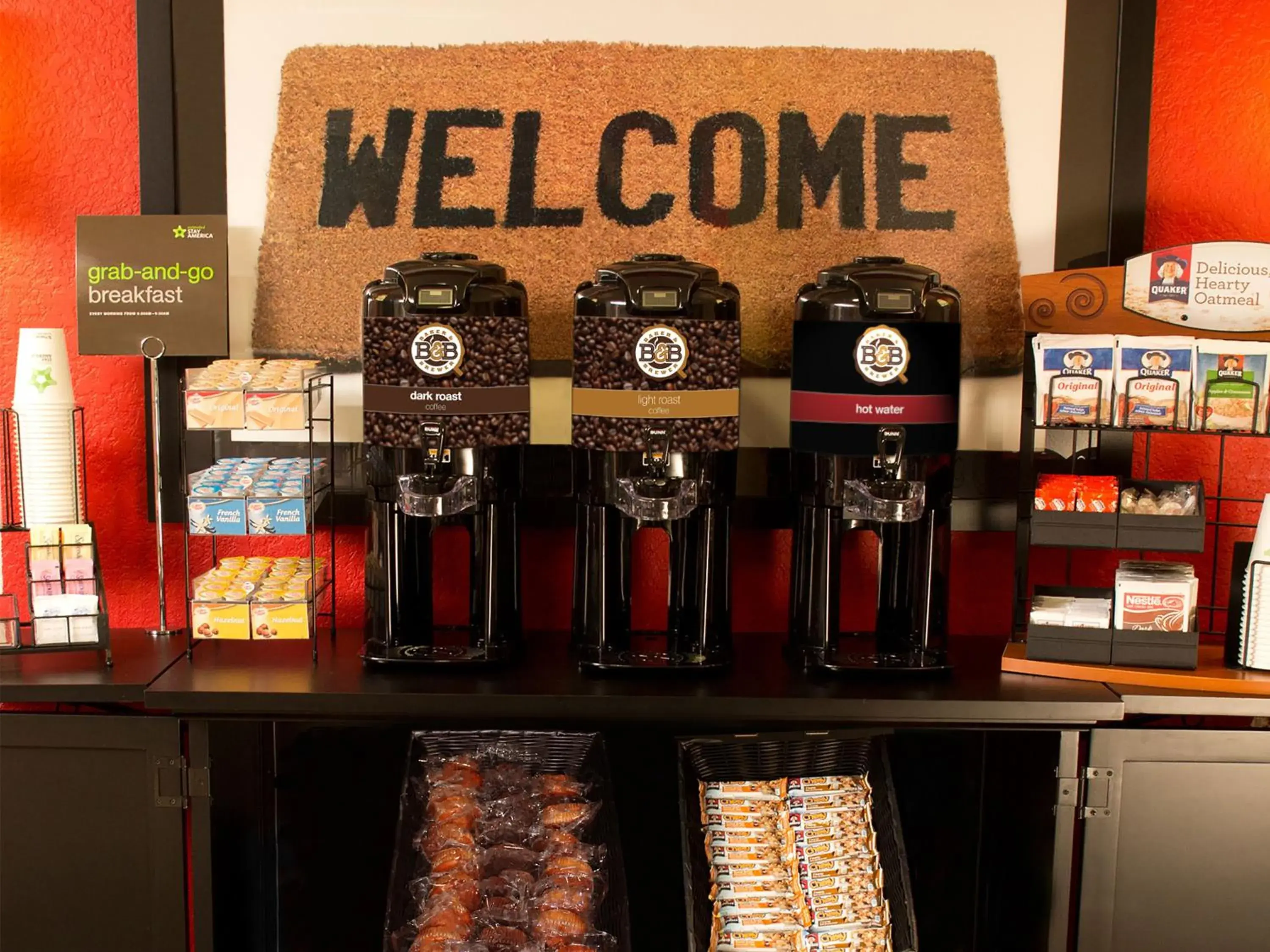 Food close-up in Extended Stay America Suites - Raleigh - Cary - Regency Parkway South