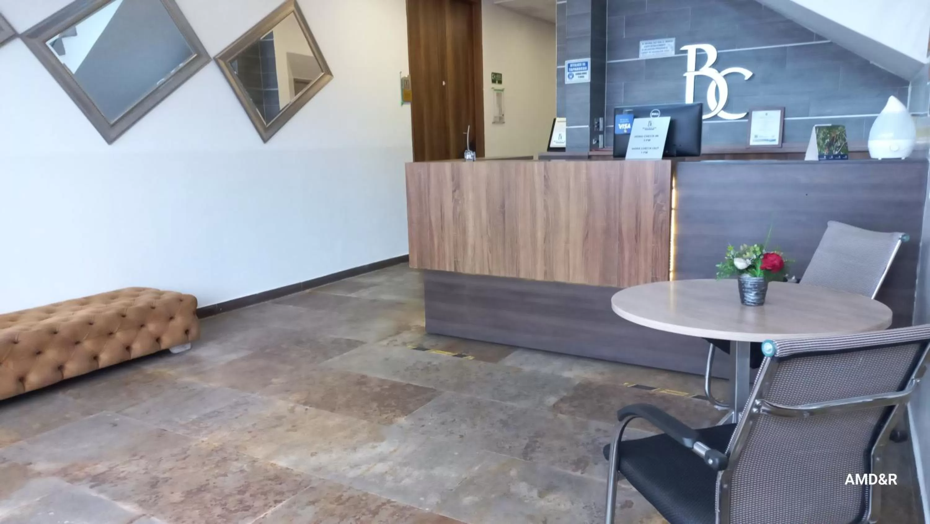 Lobby or reception in Hotel Bogota DC