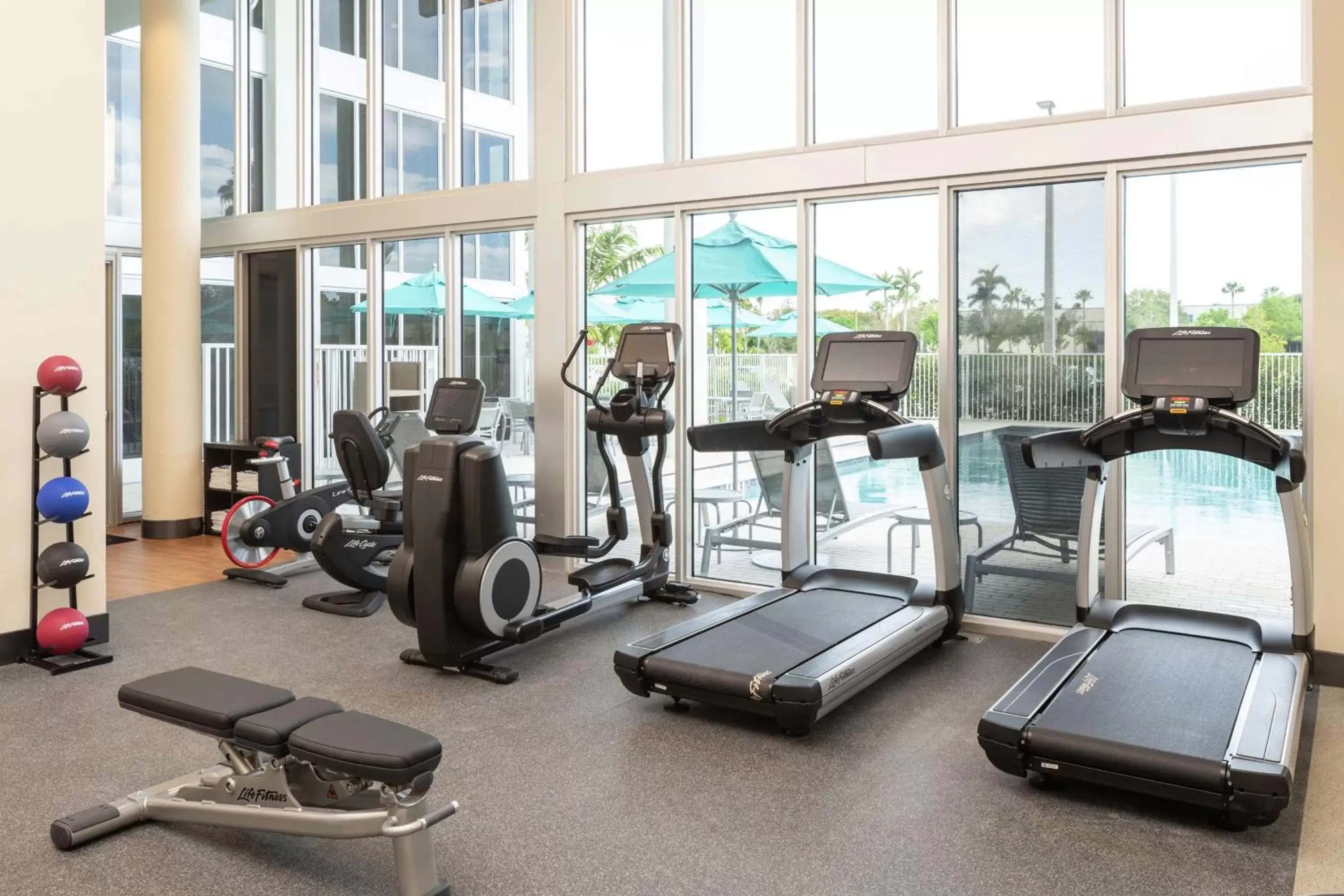 Fitness centre/facilities, Fitness Center/Facilities in DoubleTree by Hilton Miami Doral
