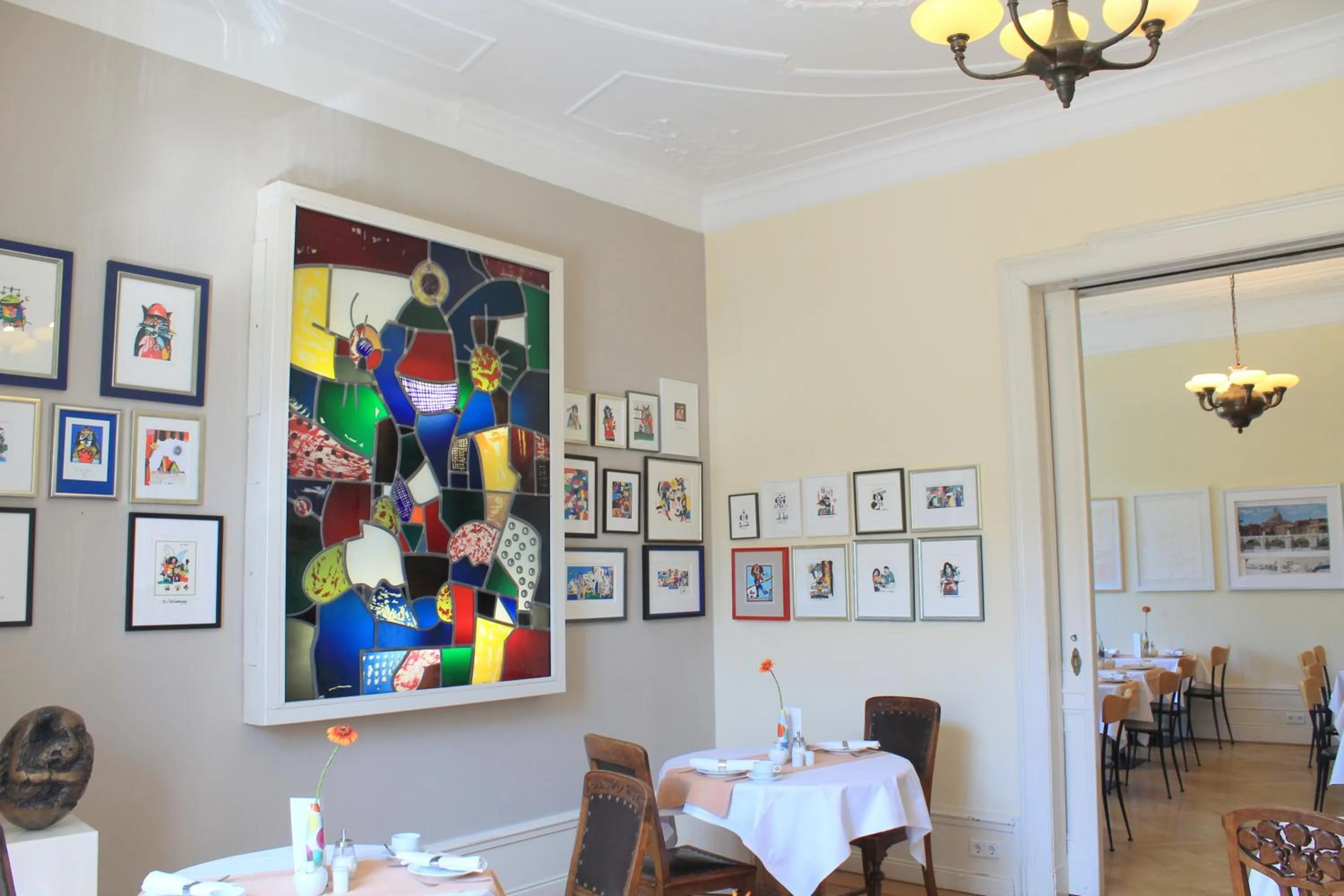 Restaurant/places to eat in Hotel Hansablick